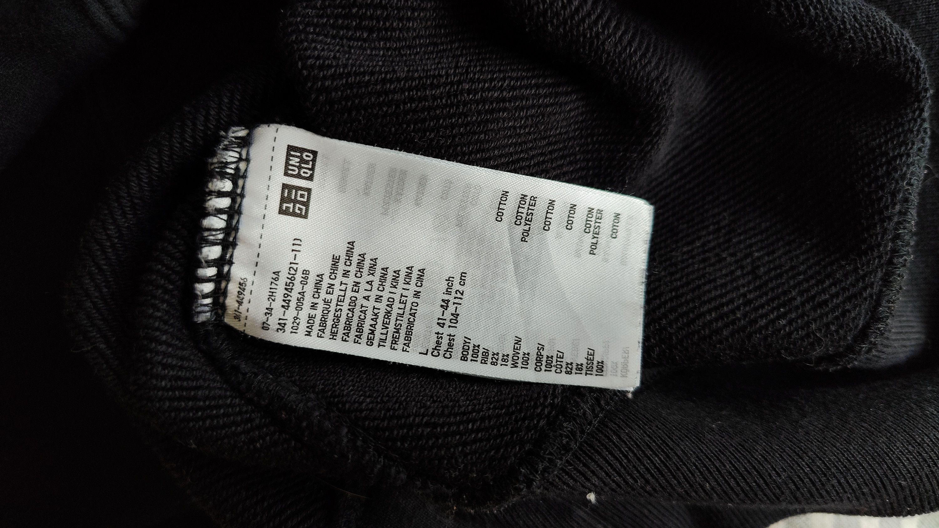 JW Anderson × Uniqlo RARE JW Anderson x Uniqlo Yacht Black Sweatshirt Crewneck Size US L / EU 52-54 / 3 - 6 Thumbnail