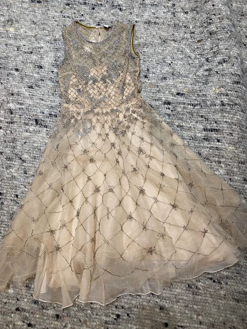 Valentino Valentino Nail a beaded gauze skirt Size M / US 6-8 / IT 42-44 - 2 Thumbnail