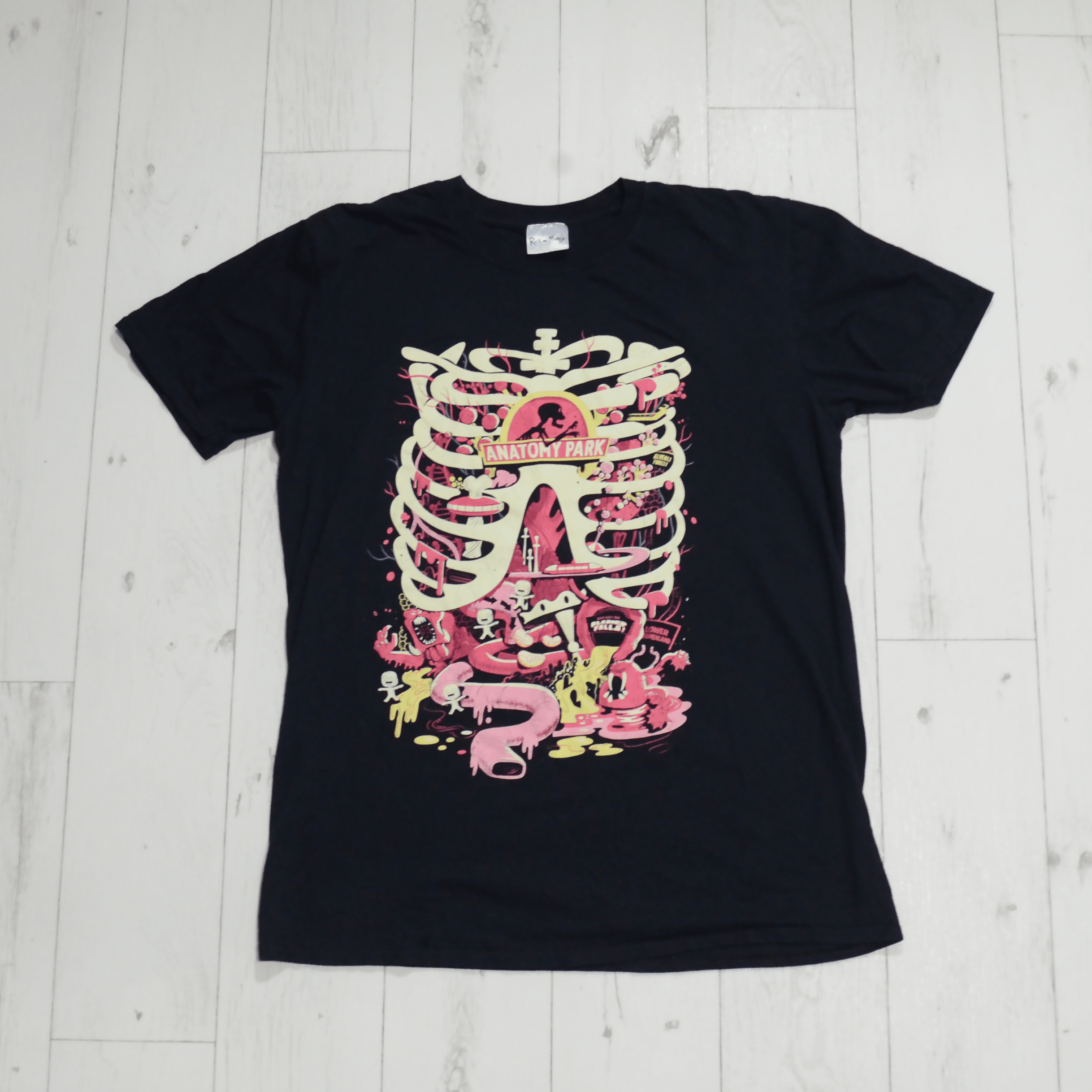 Band Tees Rick & Morty Anatomy Park Men's T-Shirt Official Merchandise Size US L / EU 52-54 / 3 - 1 Thumbnail