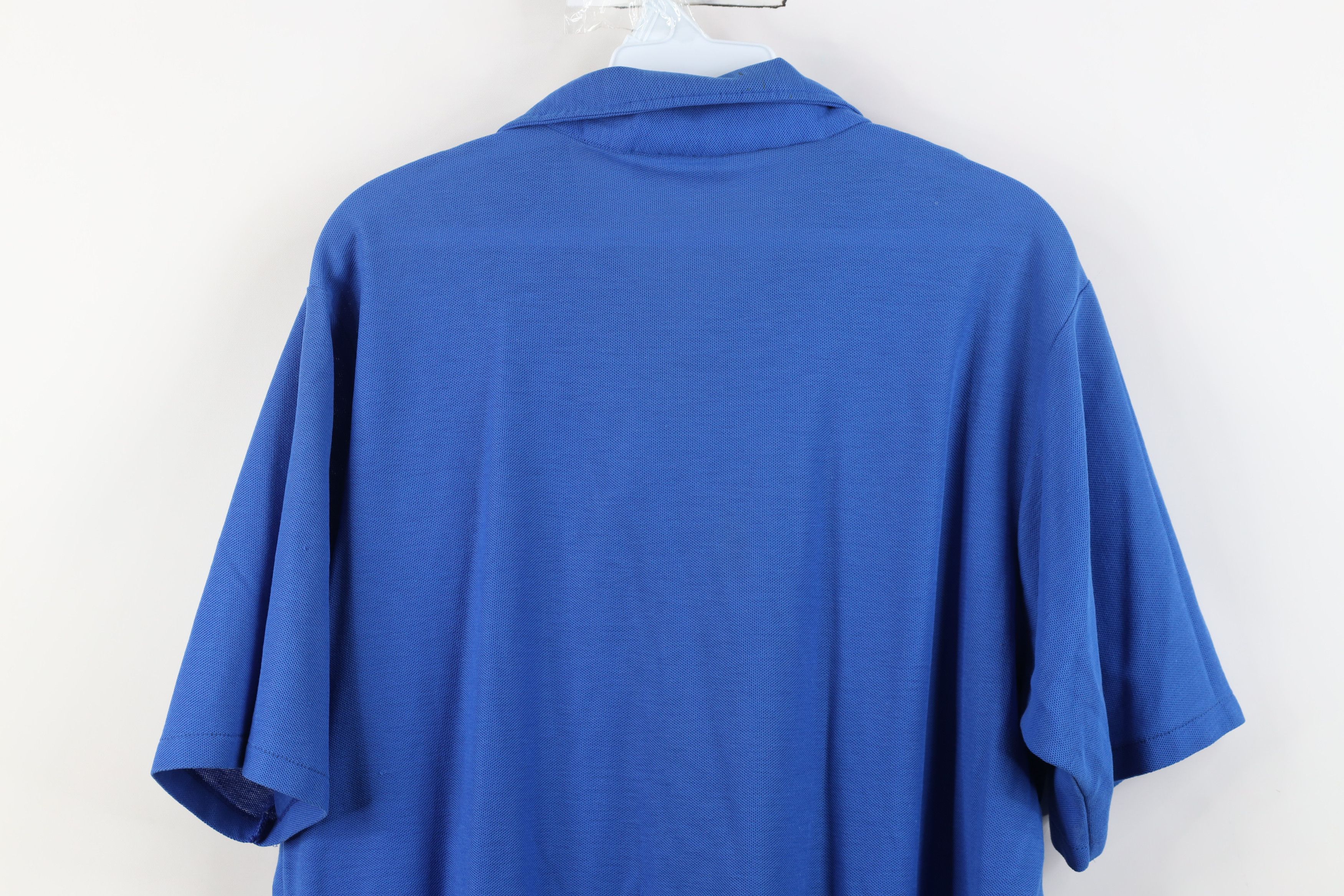 Vintage Vintage 90s Streetwear Collared Golf Polo Shirt Blue USA Size US XL / EU 56 / 4 - 11 Thumbnail