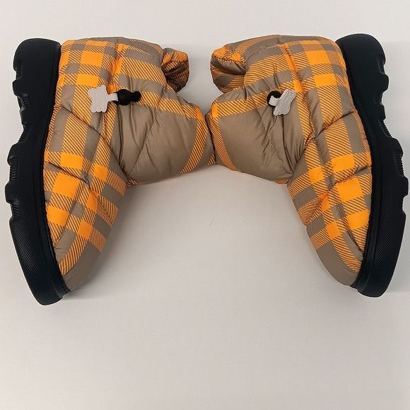Burberry Burberry Men's Yellow Check Pillow Boots - EU44/US11 Size US 11 / EU 44 - 6 Thumbnail