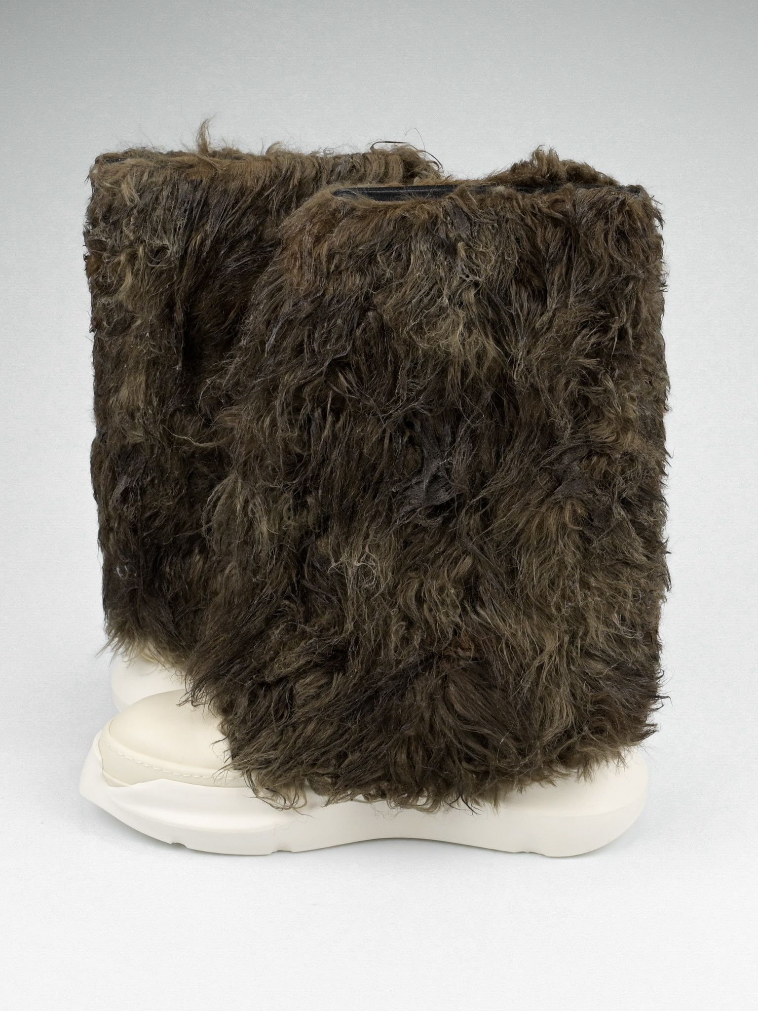 Rick Owens Drkshdw Faux-Fur Abstract Boots Size US 11 / EU 44 - 6 Thumbnail