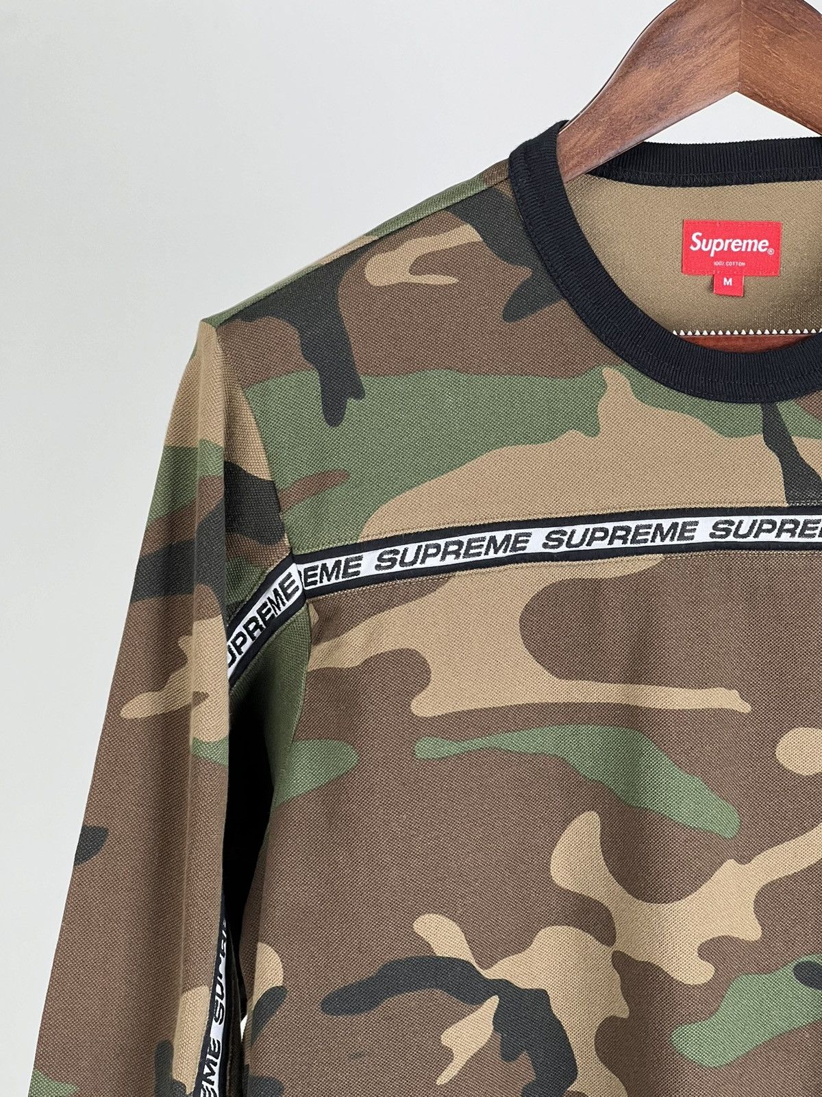 Supreme Camo ls tee M Size US M / EU 48-50 / 2 - 6 Thumbnail