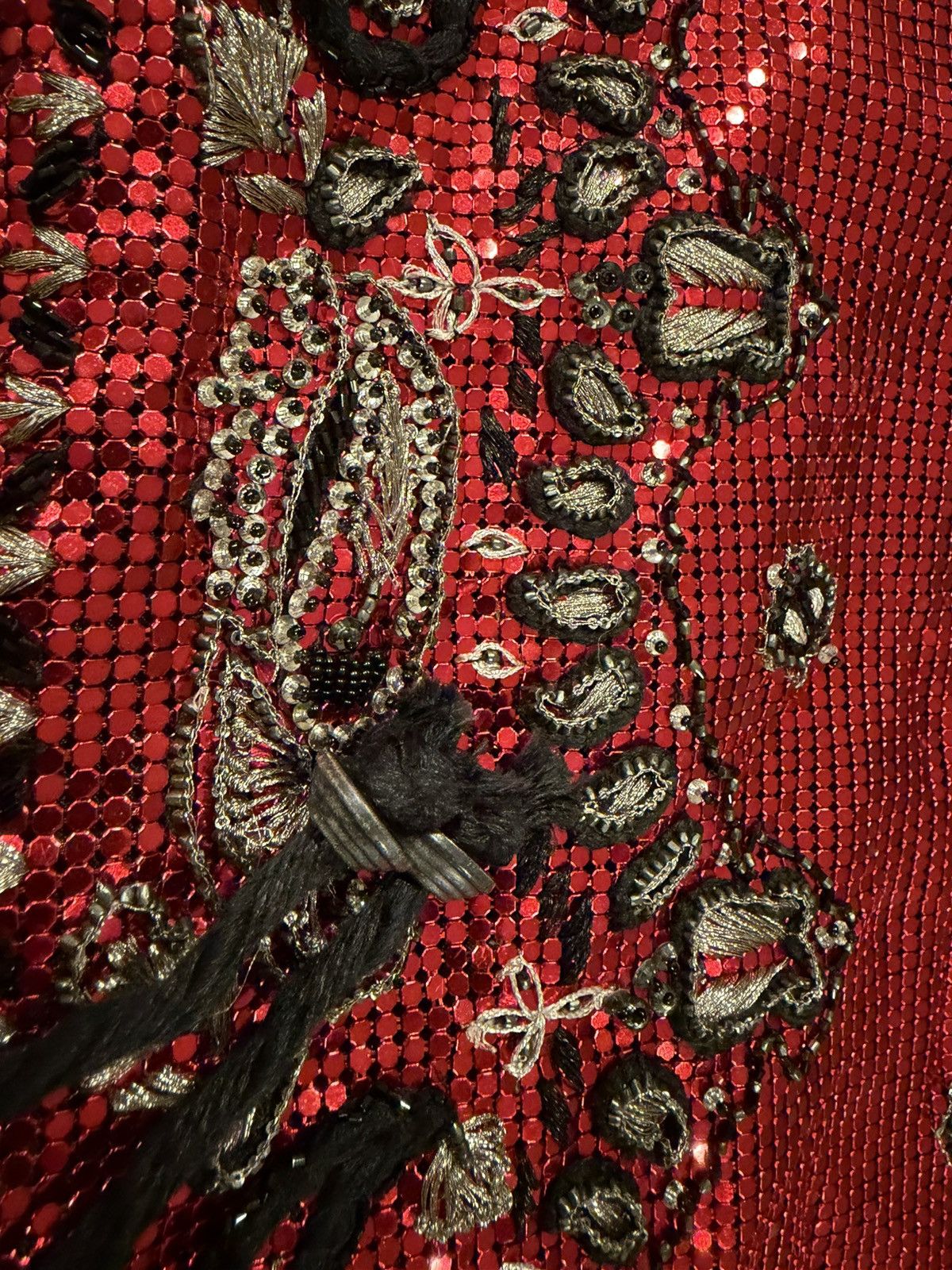 Saint Laurent Paris Saint Laurent mens metal embellished jacket 50/40. $24000 Size US M / EU 48-50 / 2 - 13 Thumbnail