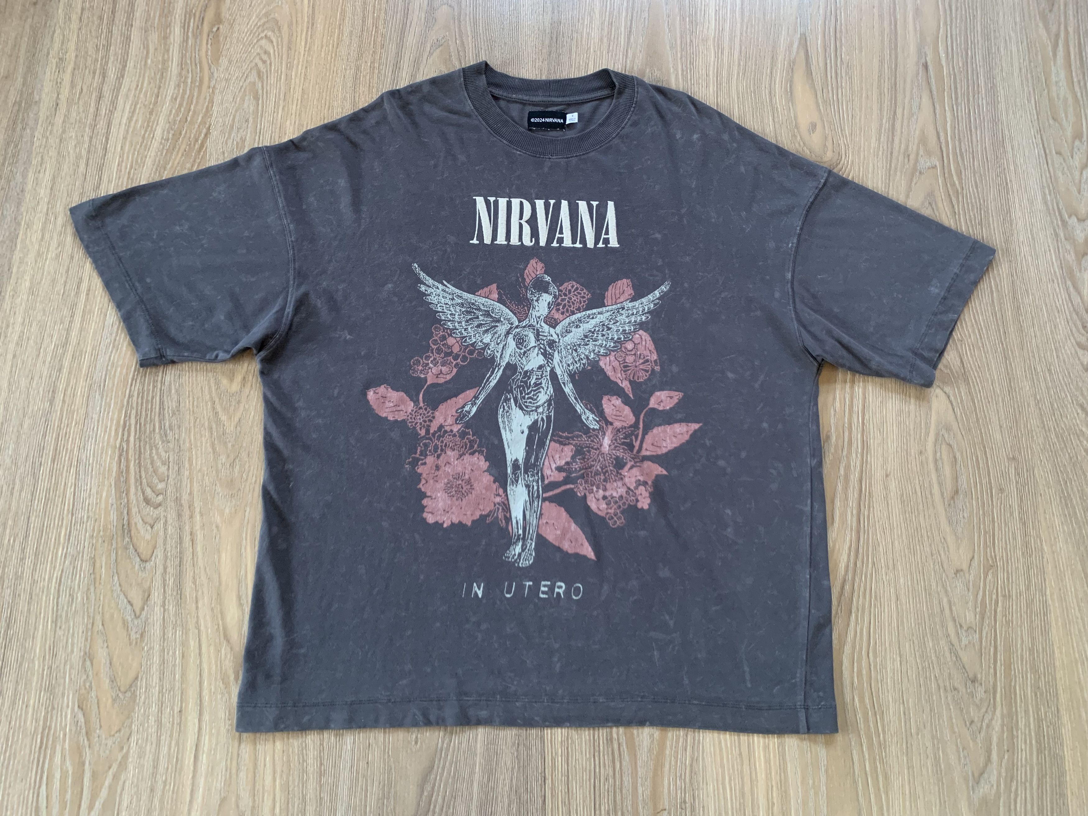 Asos Mens Topman Nirvana Oversized Fit T-Shirt Size US S / EU 44-46 / 1 - 2 Thumbnail