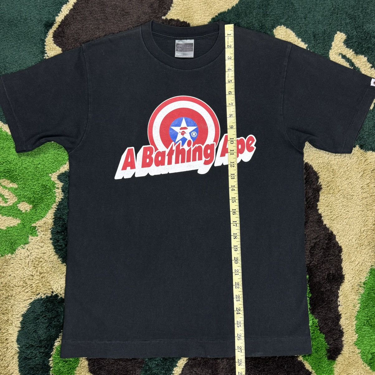 Bape Vintage Bape Captain America T-shirt Size US M / EU 48-50 / 2 - 13 Thumbnail