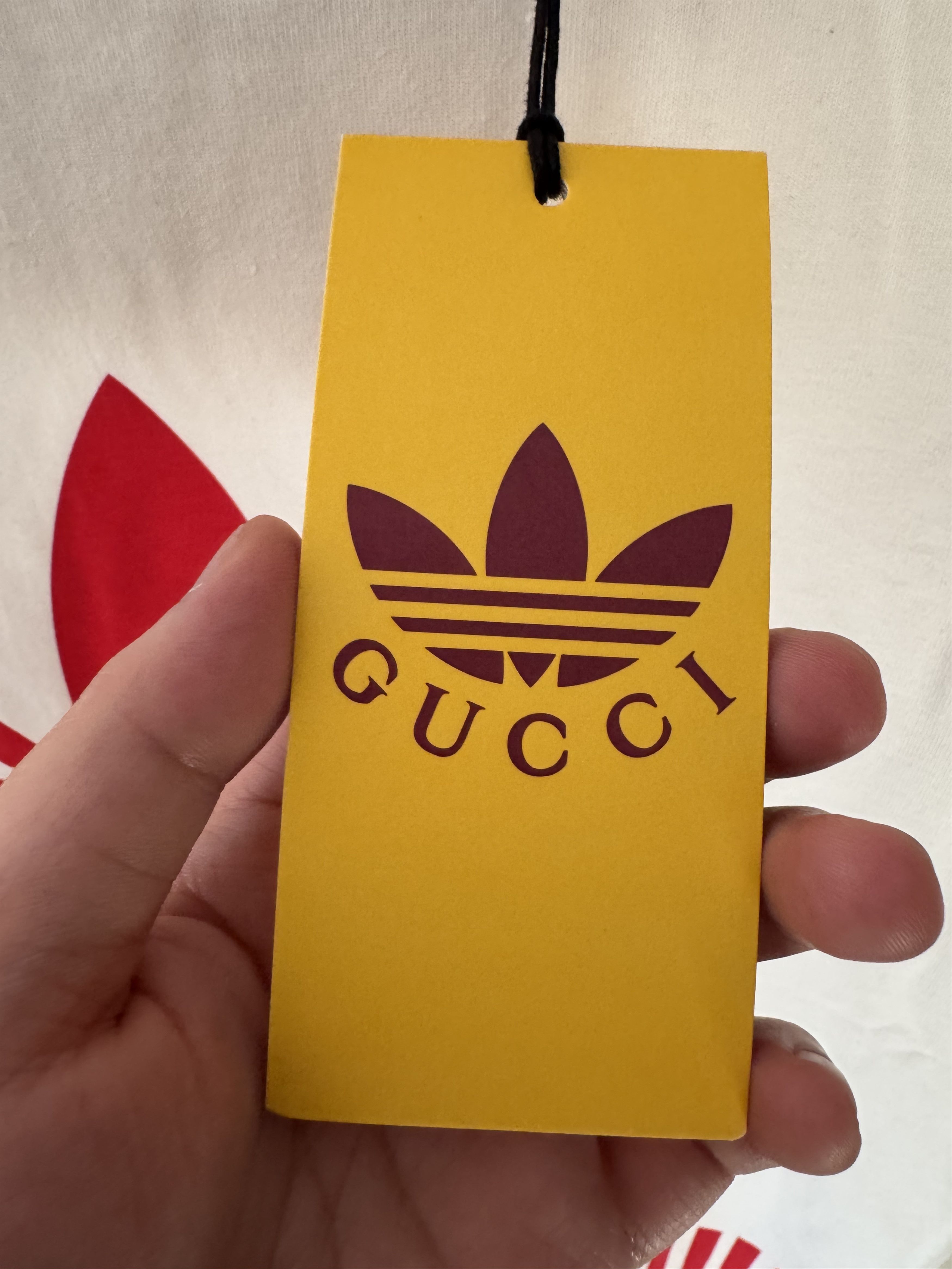 Gucci NEW GUCCI X ADIDAS SPECULUM MAJUS T-SHIRT (SZ XS OVERSIZD) Size US M / EU 48-50 / 2 - 15 Thumbnail