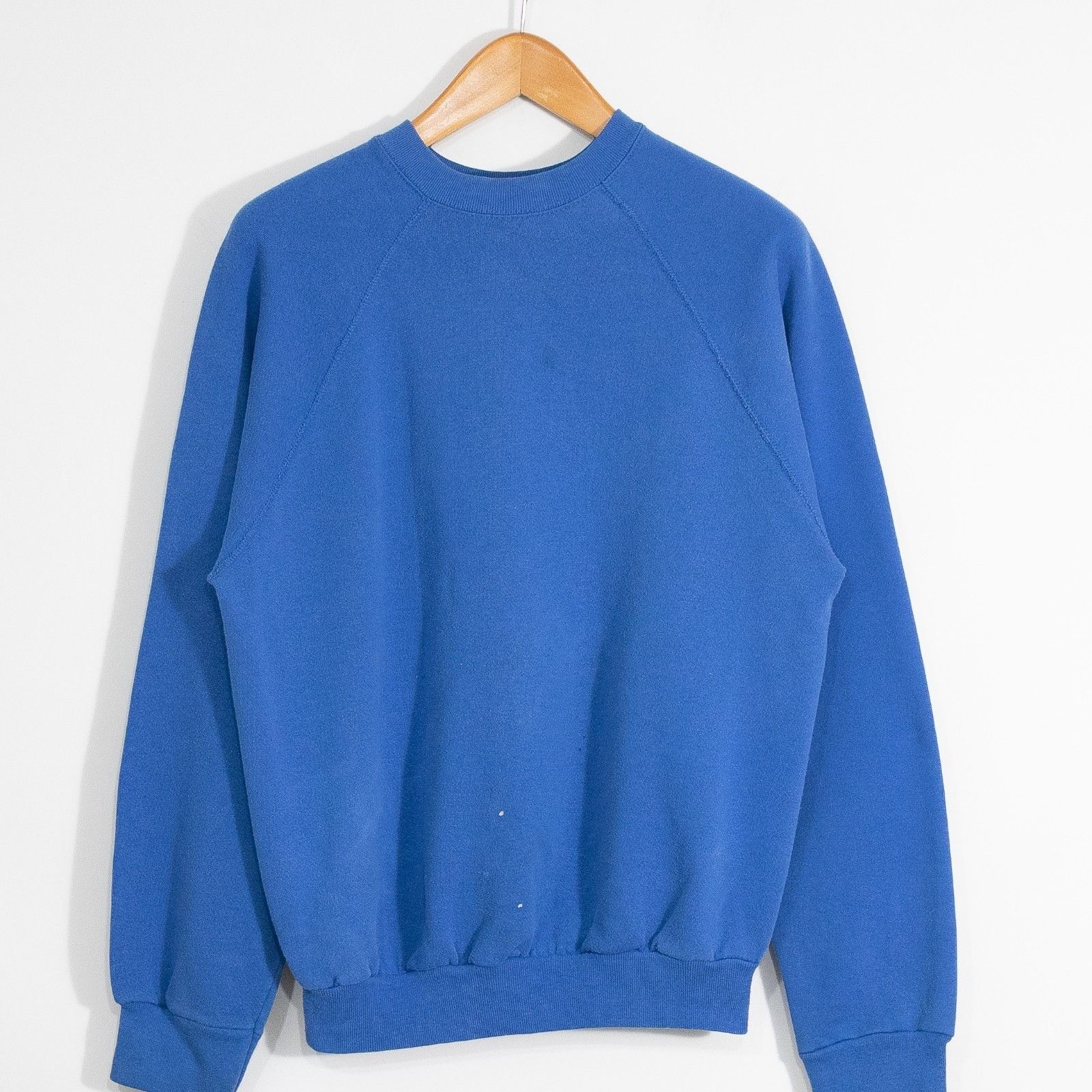 Tultex Vintage 90s Tultex Blank Sweatshirt Mens Large - Distressed Size US L / EU 52-54 / 3 - 2 Thumbnail
