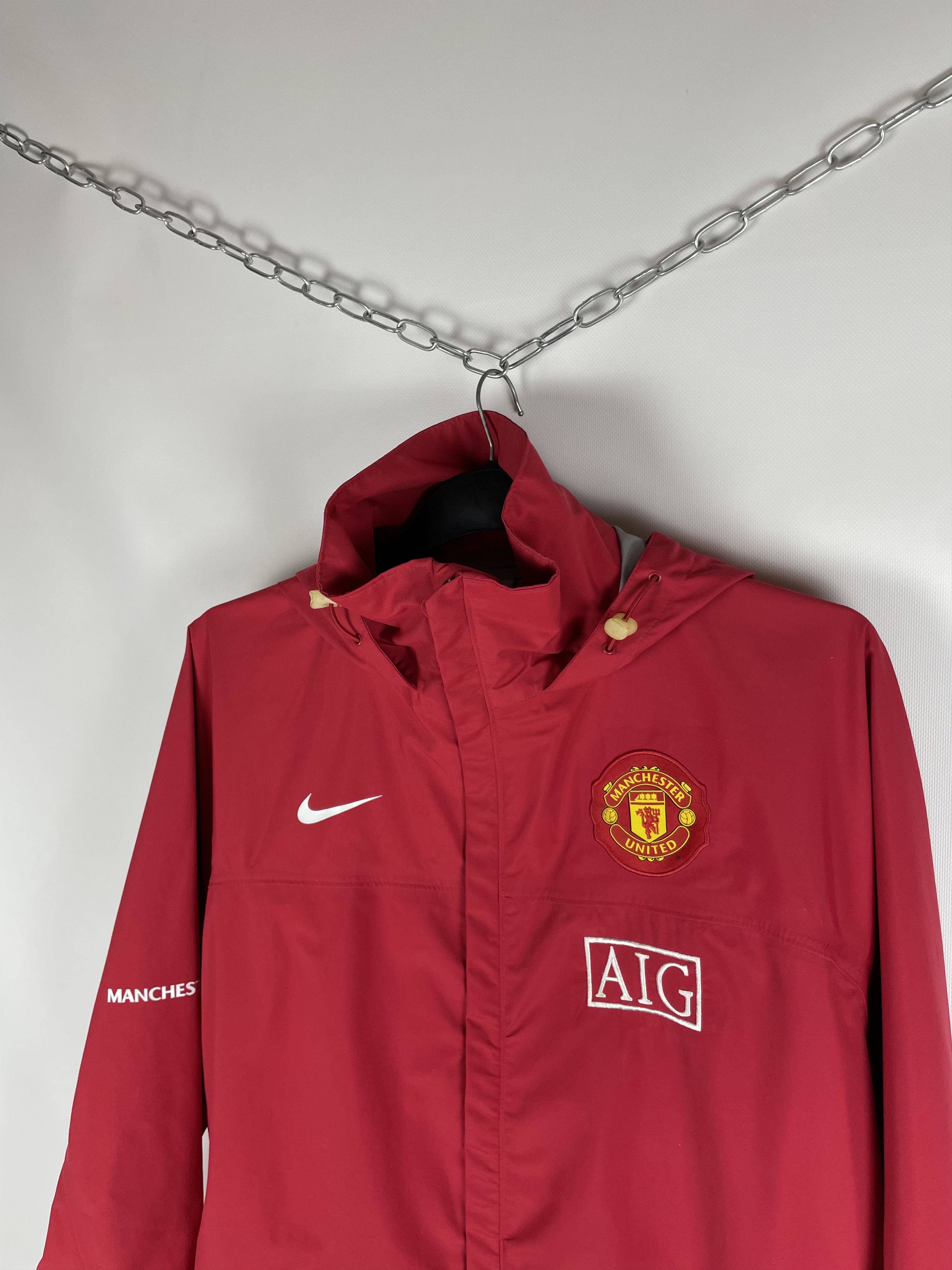 Nike y2k Nike Manchester United jacket Size US XL / EU 56 / 4 - 4 Thumbnail