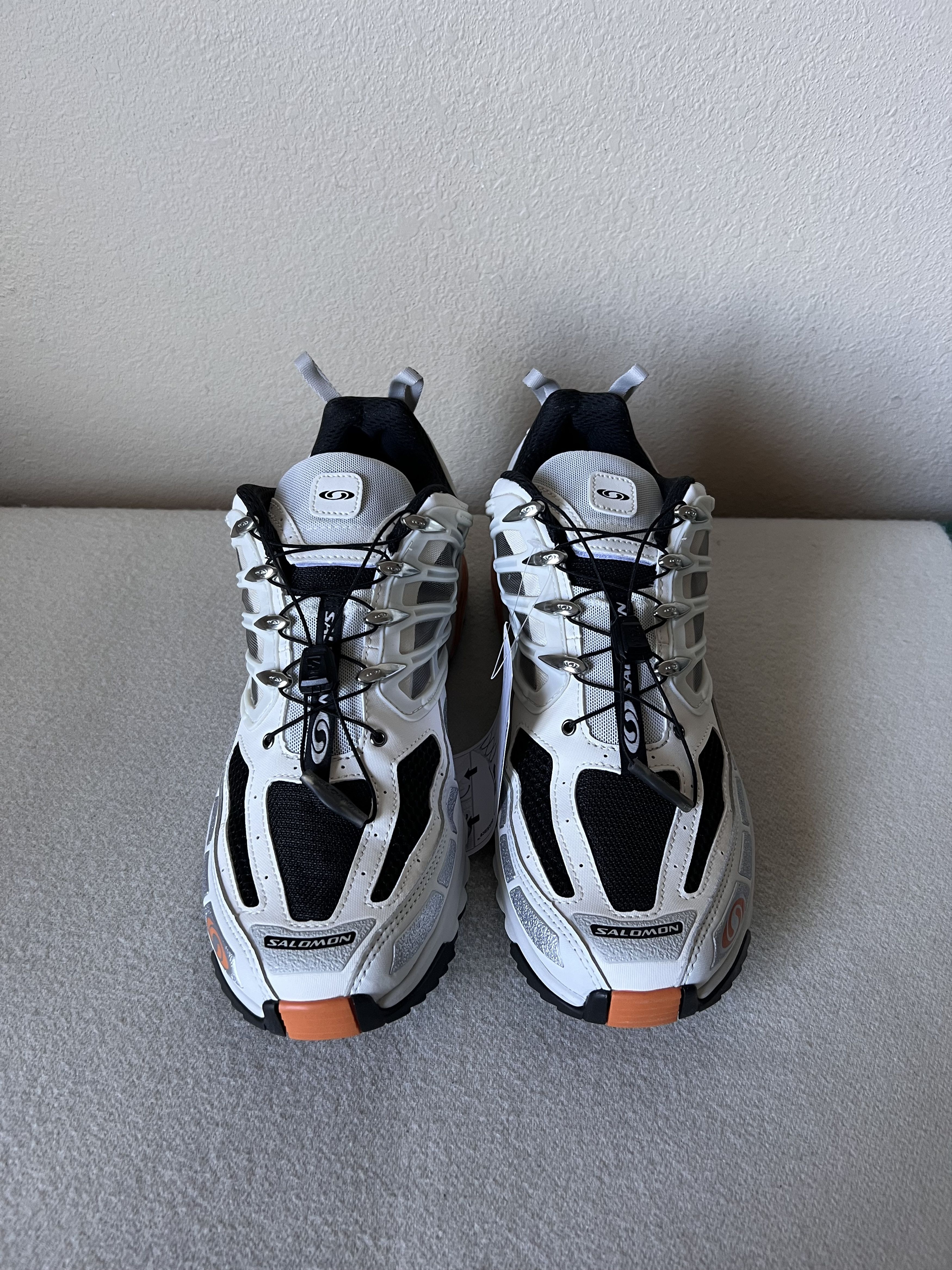Salomon Salomon ACS Pro Sneakers in White Orange Size US 12.5 / EU 45-46 - 4 Thumbnail