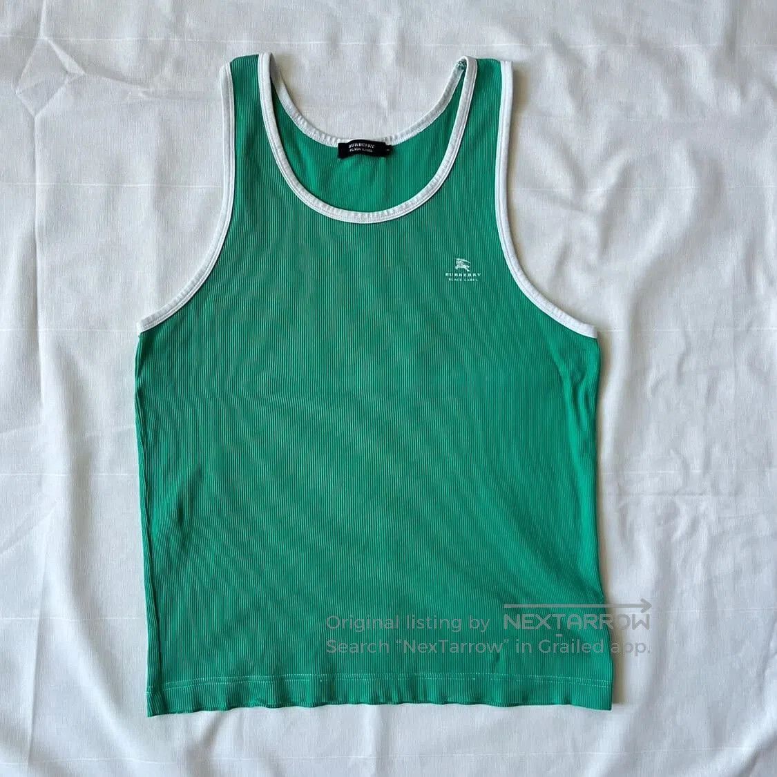 Burberry Burberry Vintage Tiffany Blue Vest. Size L / US 10 / IT 46 - 5 Thumbnail