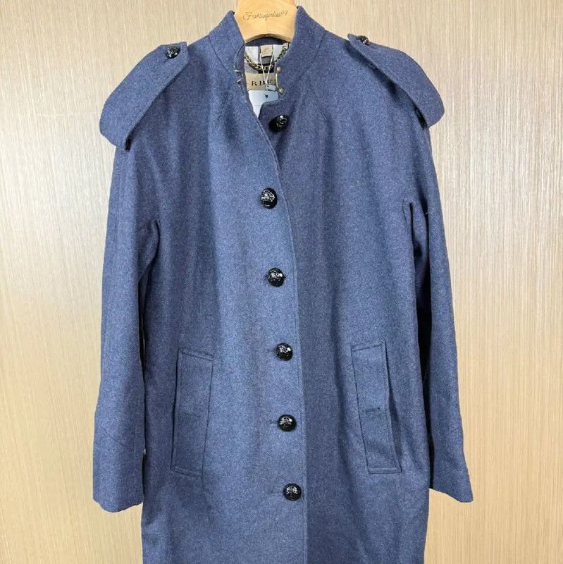 Burberry Burberry Women's Navy Cotton Trench Coat Size M / US 6-8 / IT 42-44 - 1 Thumbnail