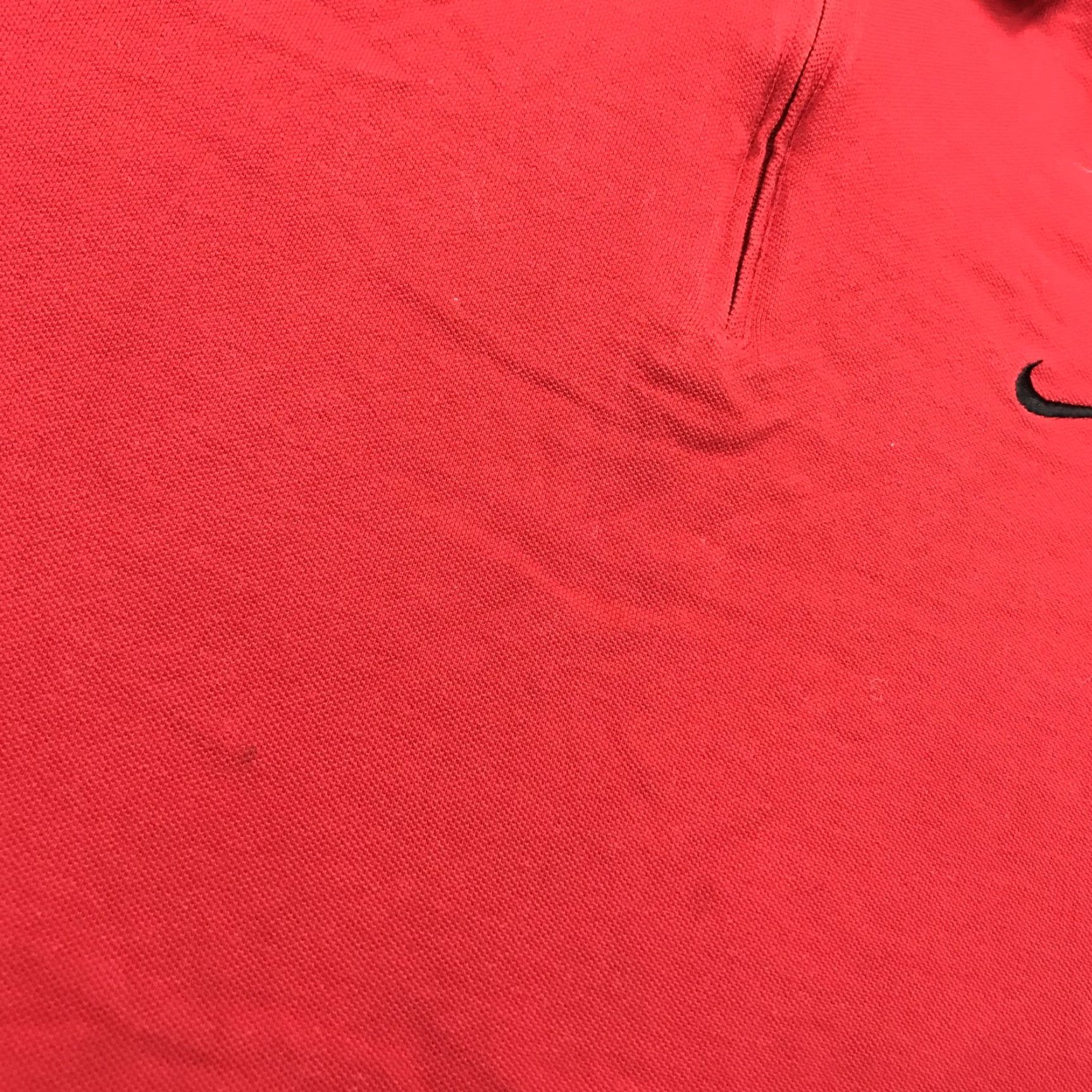 Nike VINTAGE Nike Golf Polo Shirt Mens Large Red 90s Sports 1/4 Zip Polo Shirt Nike Golf Mens Large Red 90s Sports Size US L / EU 52-54 / 3 - 5 Thumbnail