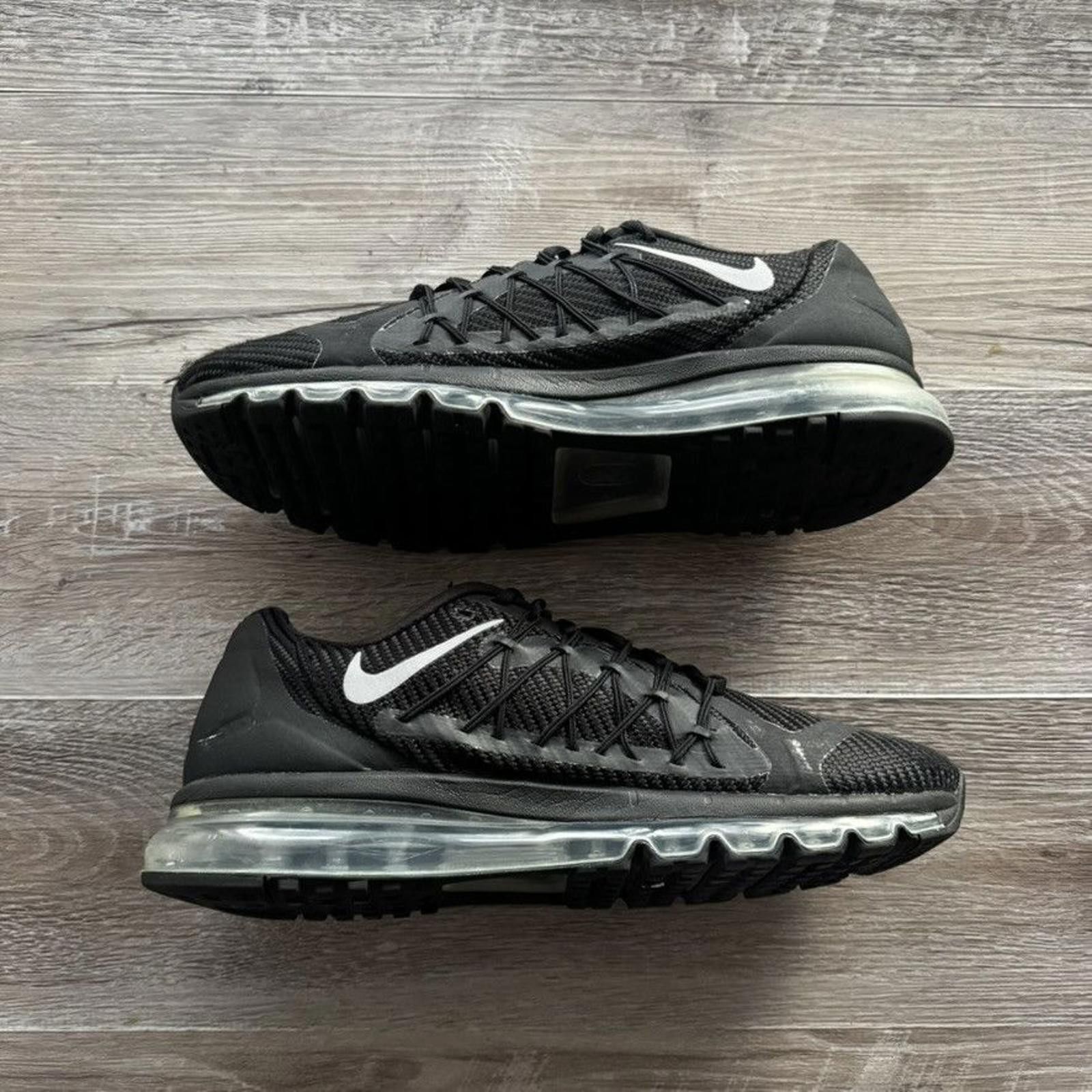 Nike NIKE • Air Max 2015 "2020 Black Wolf Grey" (13M) Size US 13 / EU 46 - 3 Thumbnail