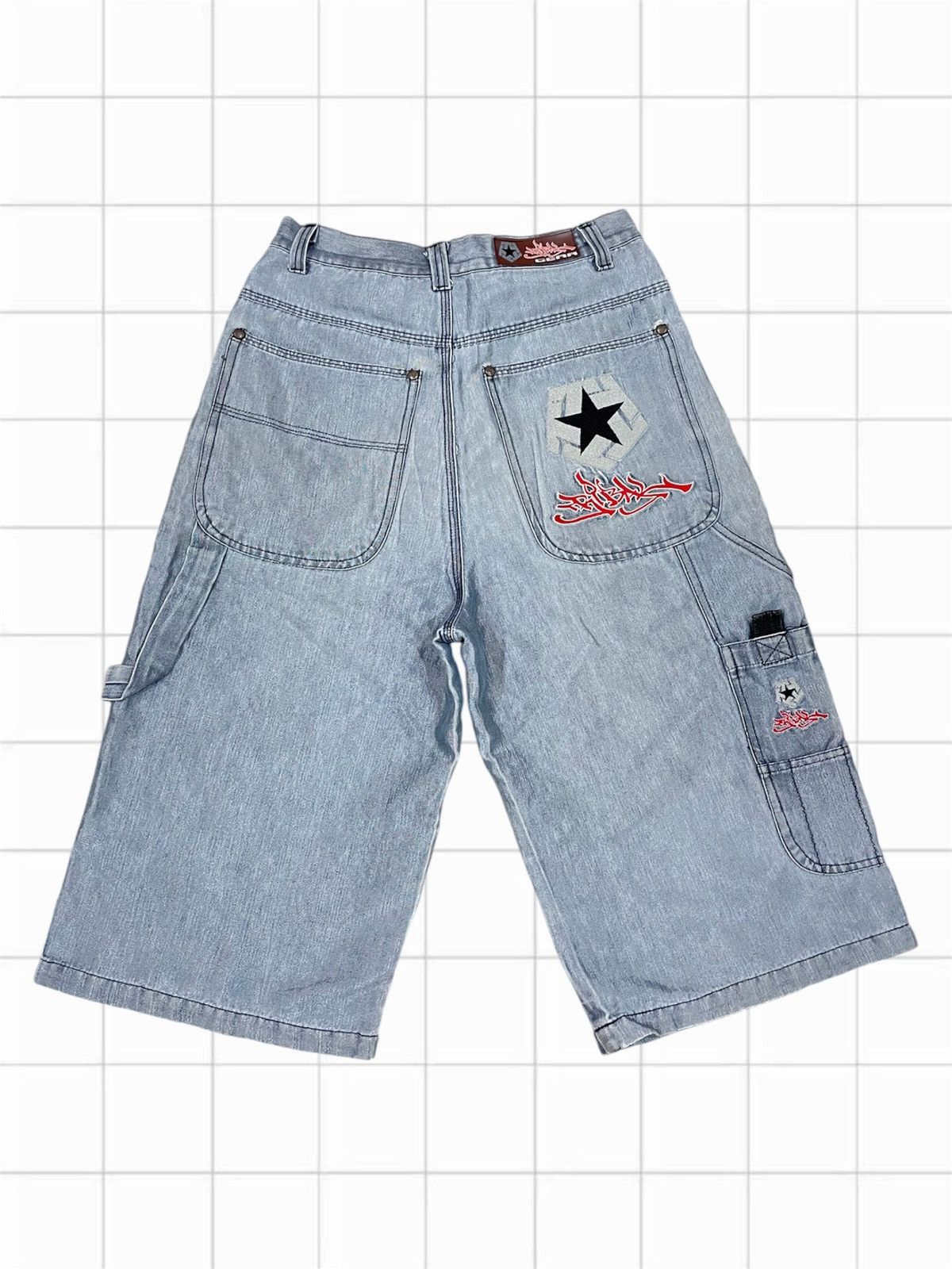 90s TRIBAL GEAR ジーンズ Y2K JNCO KIKWEAR VTG JNCO TRIBAL Jeans 16 Baggy Wide Rave Skater 90s Y2K 28