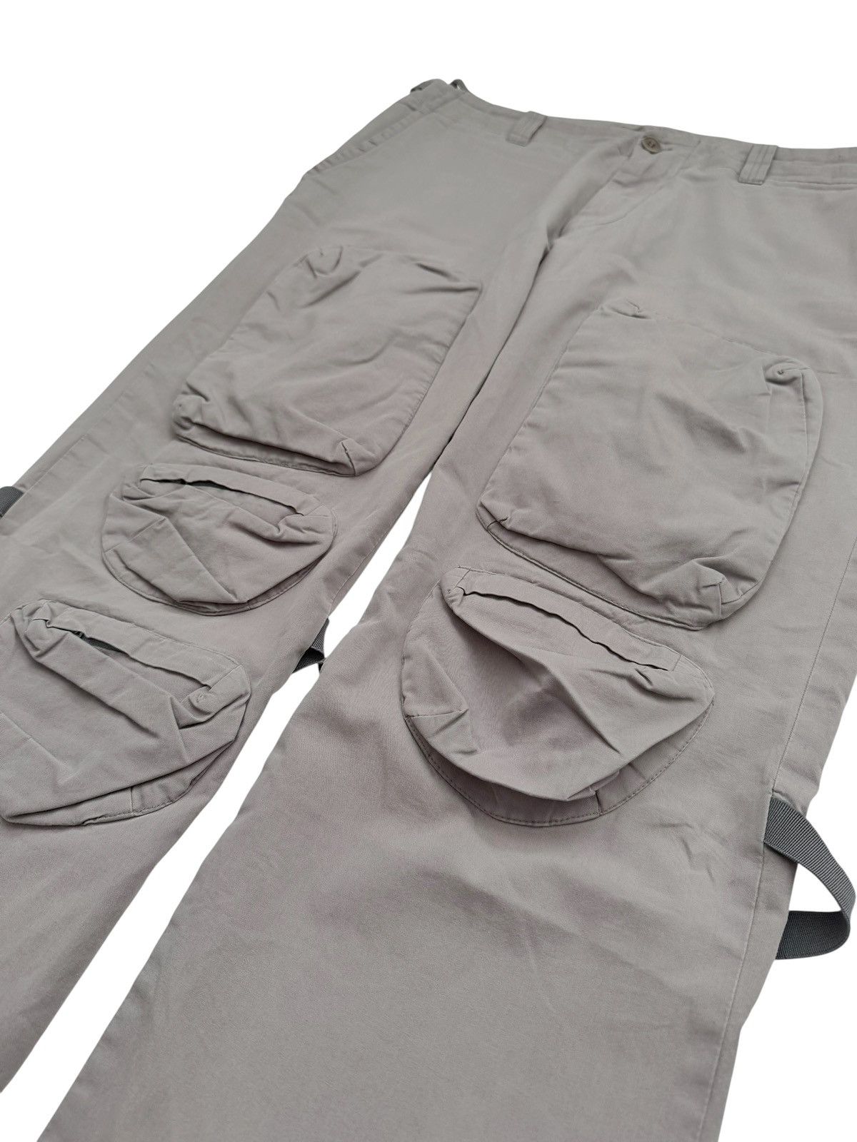 Helmut Lang 2000 3D Pocket Astro Cargo Bondage Pants Size US 36 / EU 52 - 4 Thumbnail