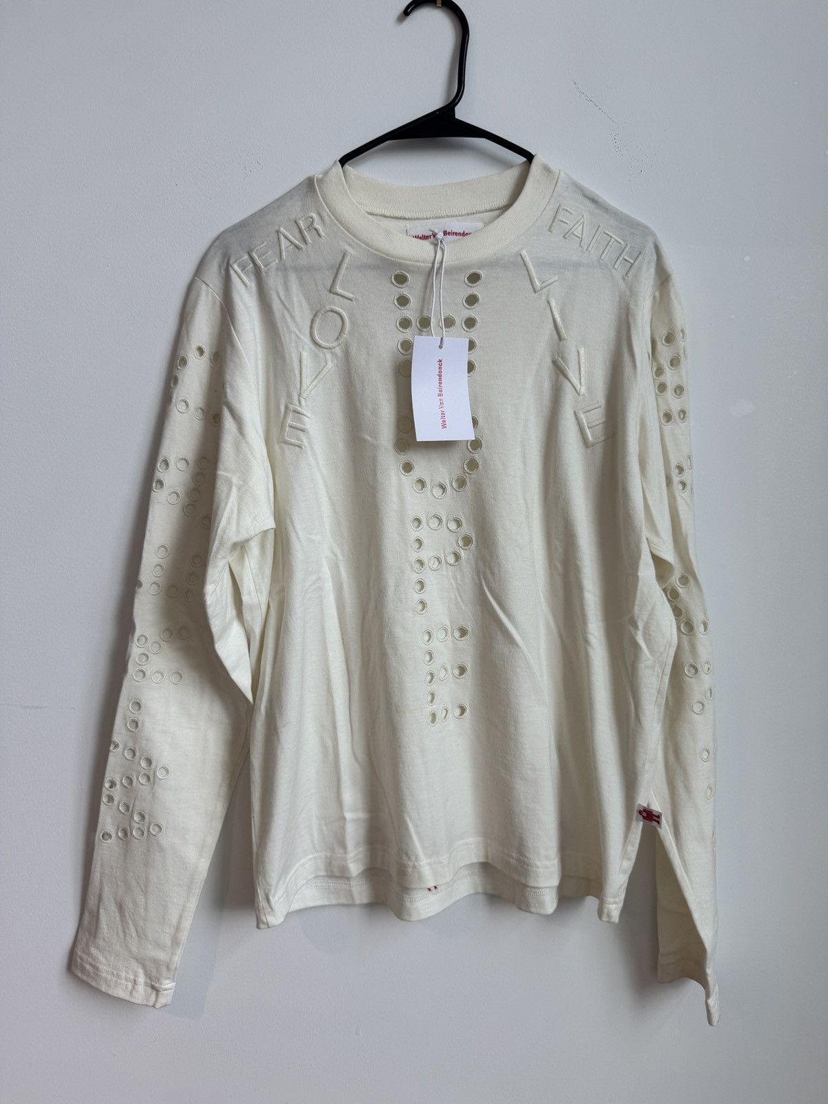 Walter Van Beirendonck Walter Van Beirendonck “Hope” Cutout Long Sleeve Size US M / EU 48-50 / 2 - 2 Thumbnail