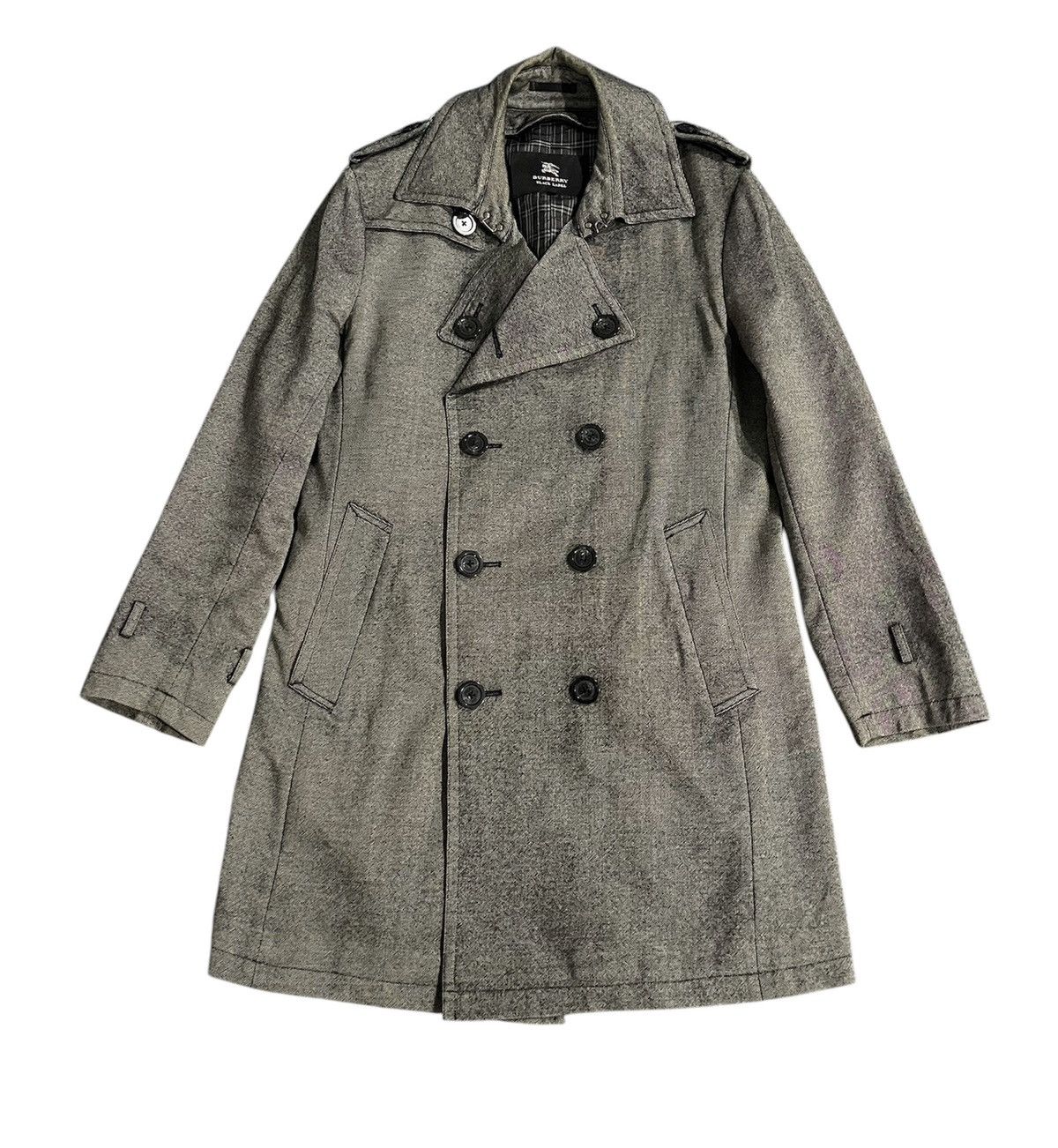 Burberry × Burberry Prorsum Burberry Black Label Trench Coat Size US L / EU 52-54 / 3 - 1 Thumbnail
