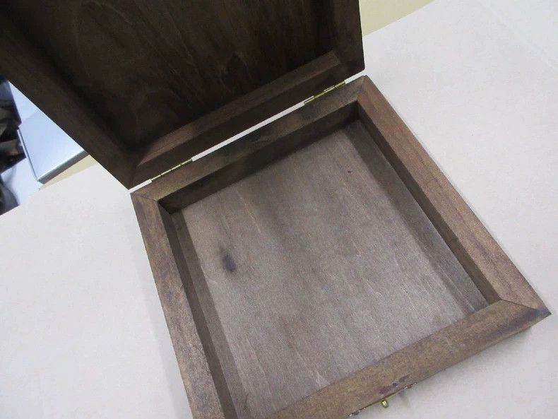 TOYS McCOY TOYS McCoy Limited Edition Wooden Jewelry Box, Storage Box Size ONE SIZE - 8 Thumbnail