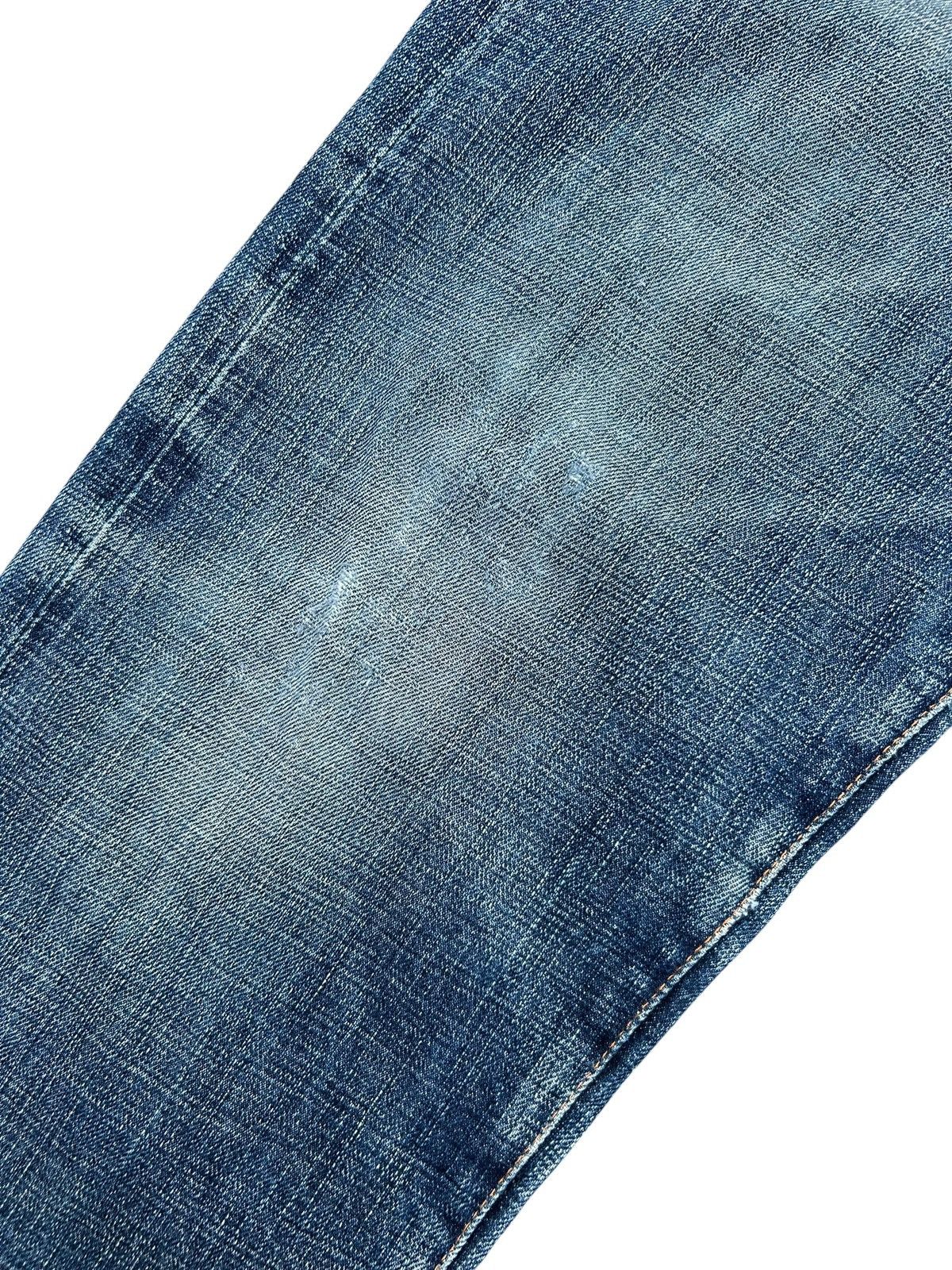 Kapital Thrashed Vintage Evisu Selvedge Denim Jeans Size US 32 / EU 48 - 10 Thumbnail