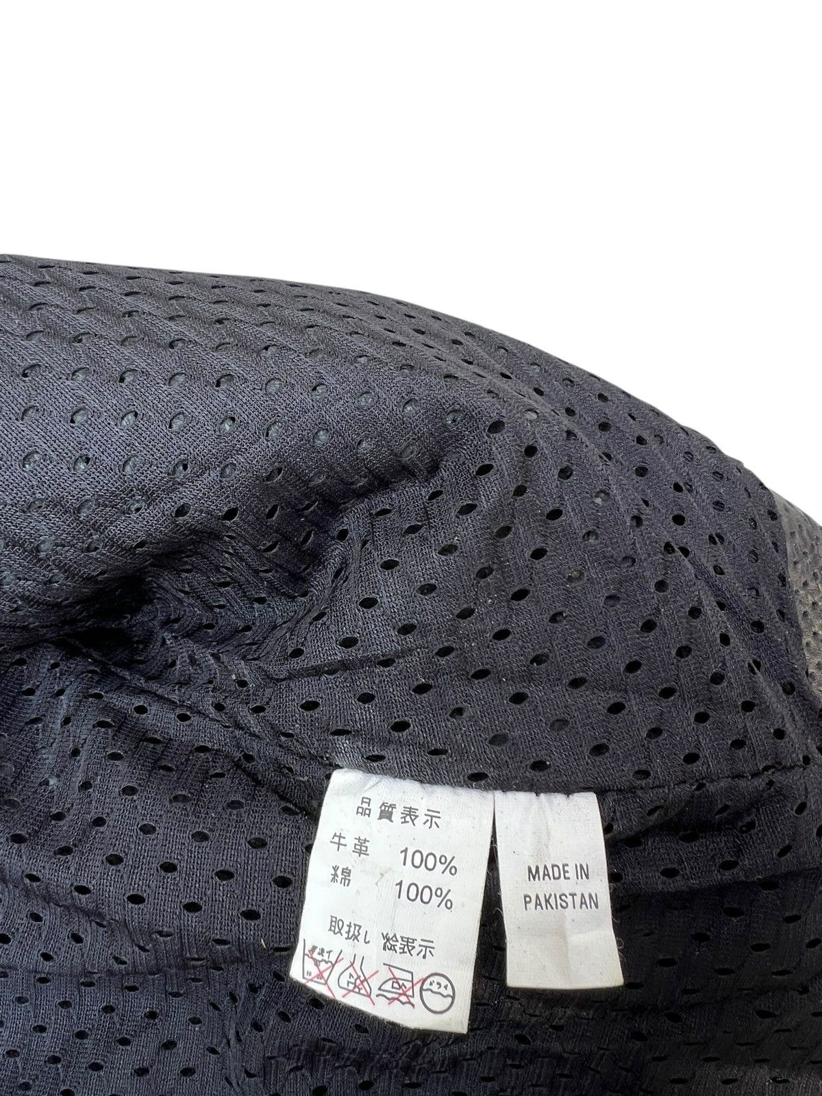 Leather Vintage Bikers Corin Motors Japan Patina Mesh Leather Shirt Size US S / EU 44-46 / 1 - 13 Thumbnail