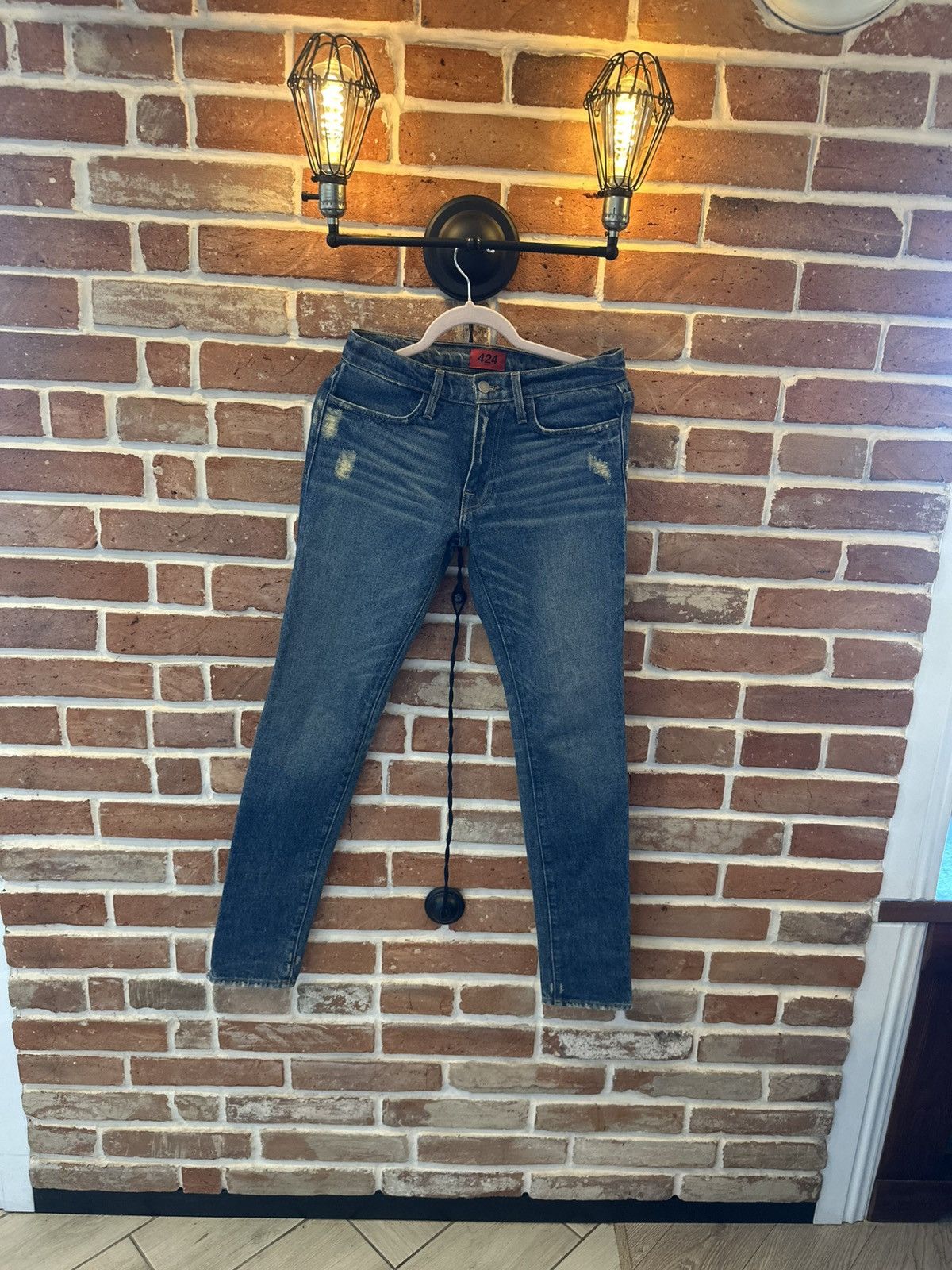 424 424 Distressed jeans blue Size US 28 / EU 44 - 1 Thumbnail