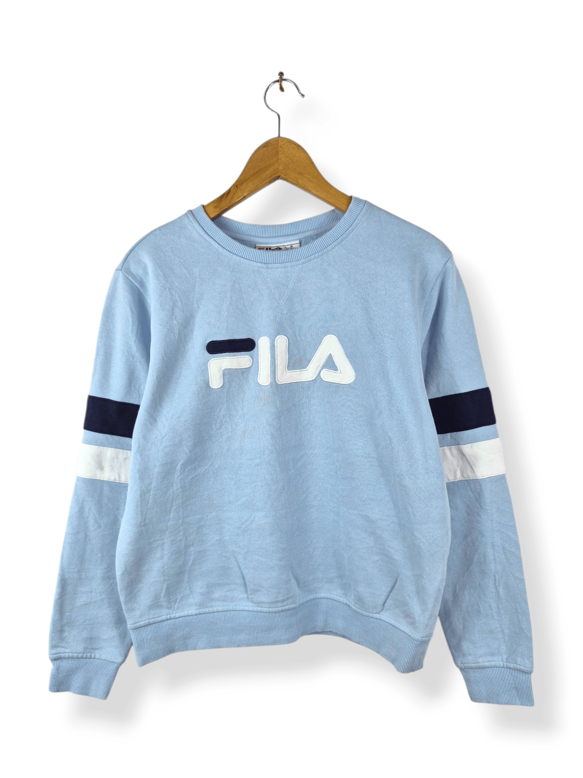 Fila 🔥 Fila Big Logo Spellout Sweatshirt Size US M / EU 48-50 / 2 - 1 Thumbnail