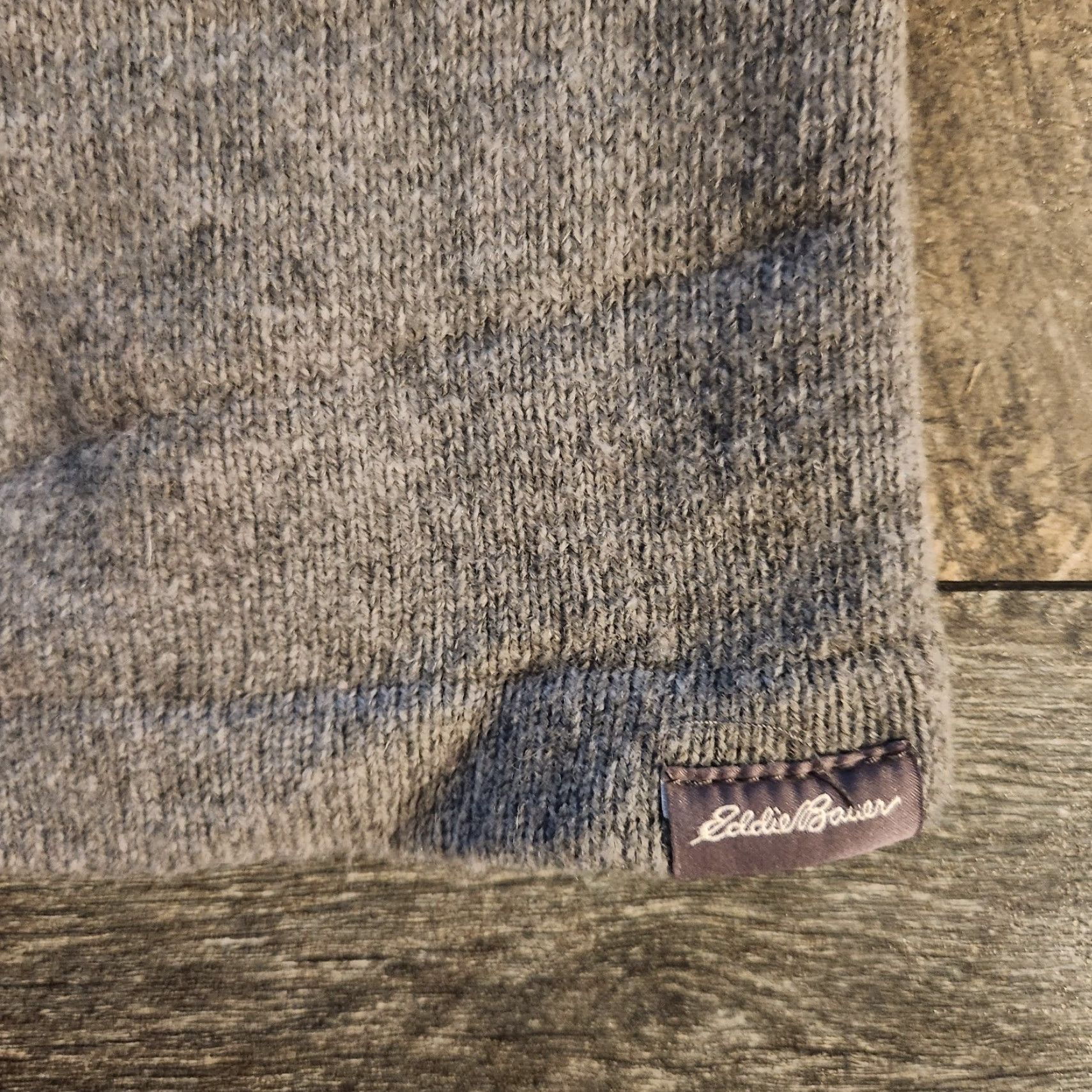 Eddie Bauer Eddie Bauer Wool Blend 1/4 Zip Pullover Mens 2XL Sweater Gray Blue Striped Size US XXL / EU 58 / 5 - 5 Thumbnail