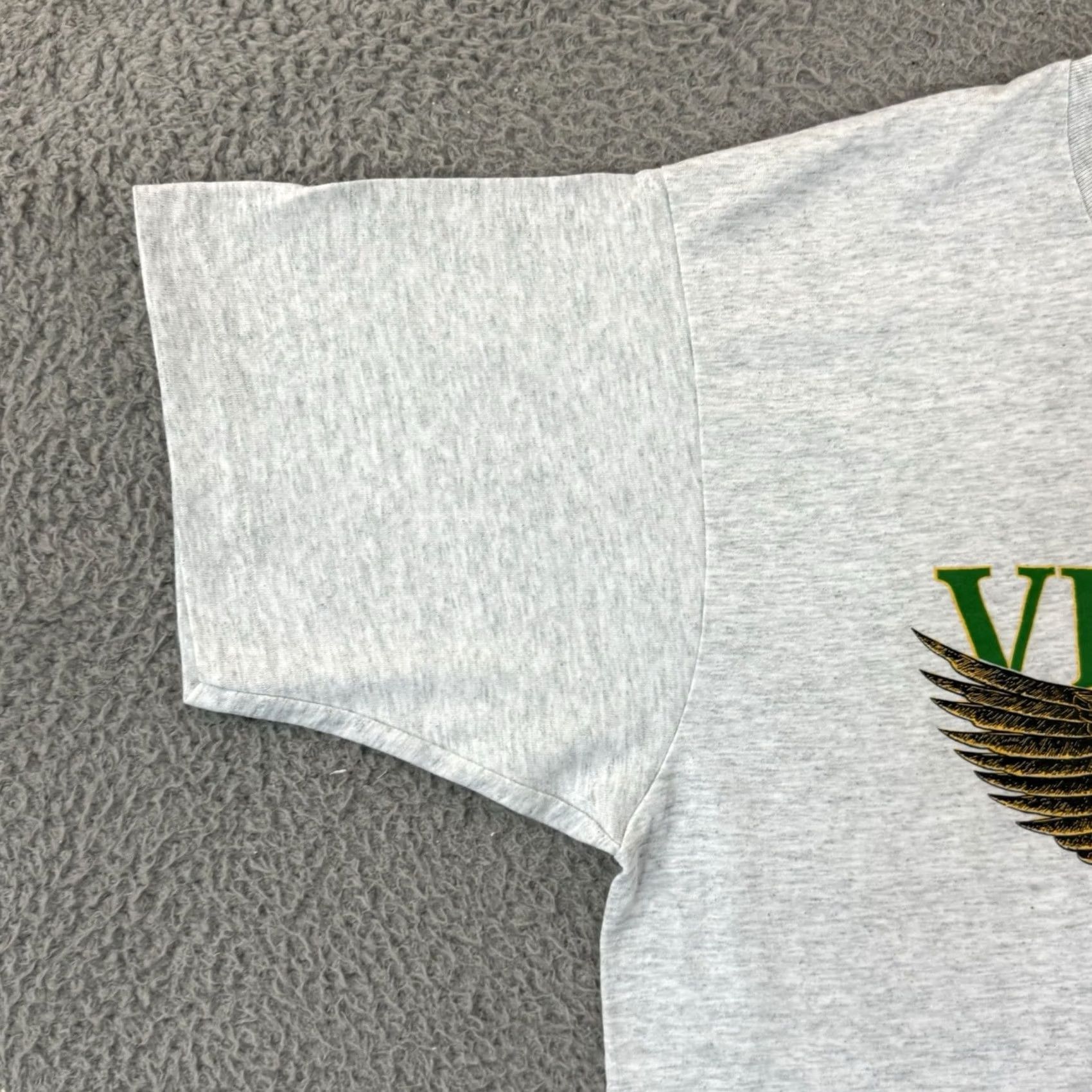 Vintage VINTAGE Vietnam Veterans Memorial Shirt Mens XL Gray Short Sleeve 90s Military Shirt Size US XL / EU 56 / 4 - 4 Thumbnail