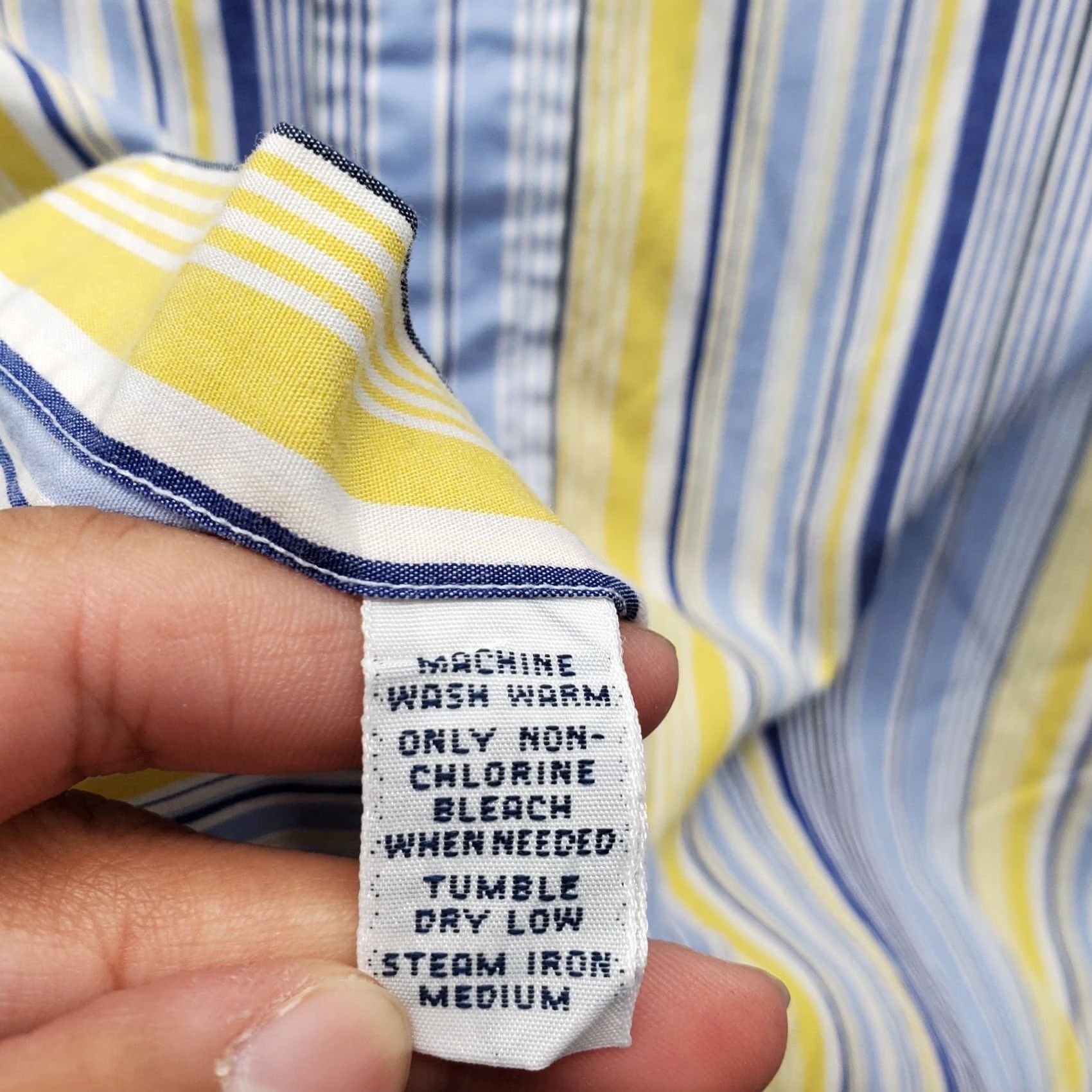 Polo Ralph Lauren VTG Polo Ralph Lauren Westerton Shirt Mens XL Multicolor Two Ply Cotton Button Up Size US XL / EU 56 / 4 - 6 Thumbnail