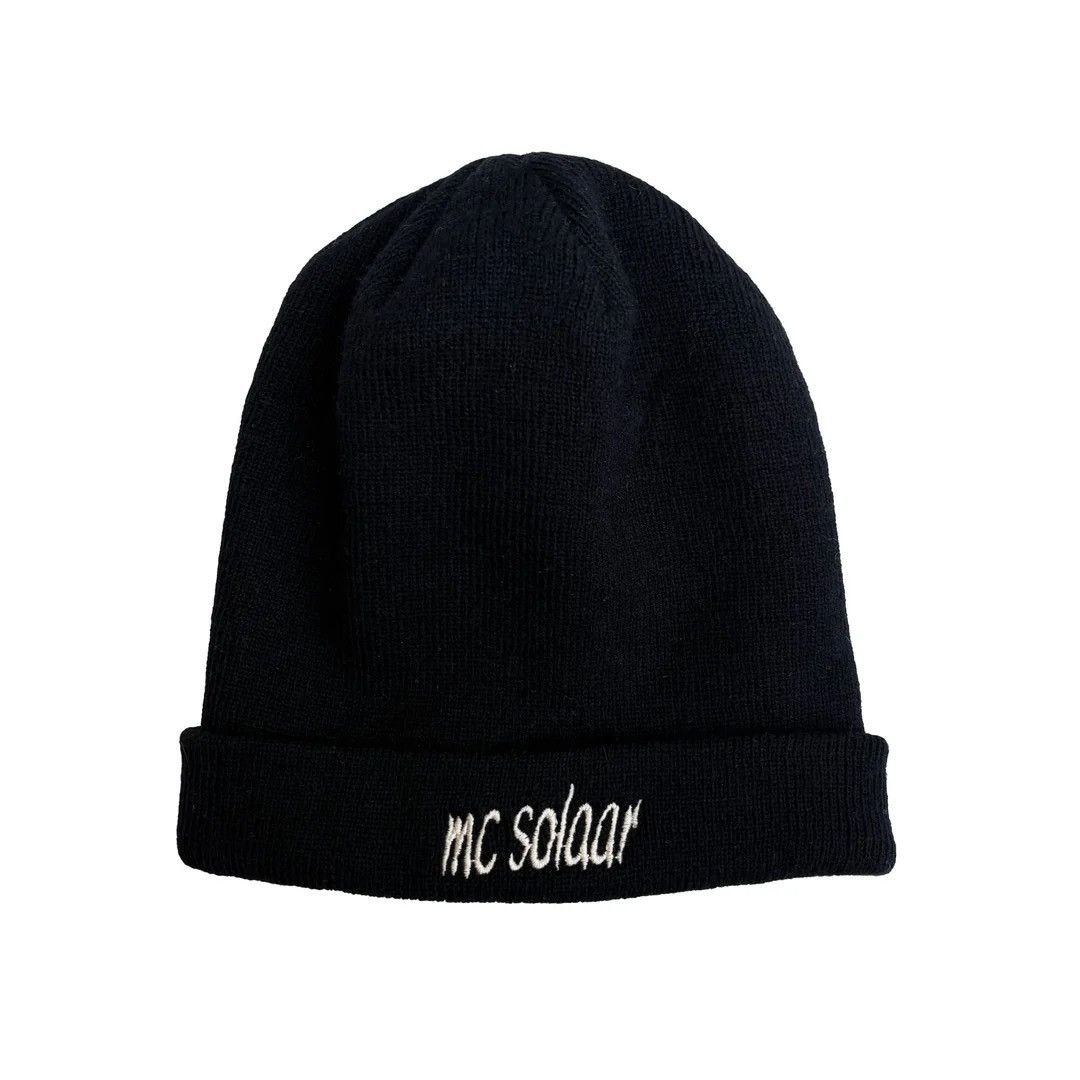 Vintage MC Solaar 1990 90s Vintage Rap Promo Rare Merch Beanie Hat Size ONE SIZE - 1 Thumbnail