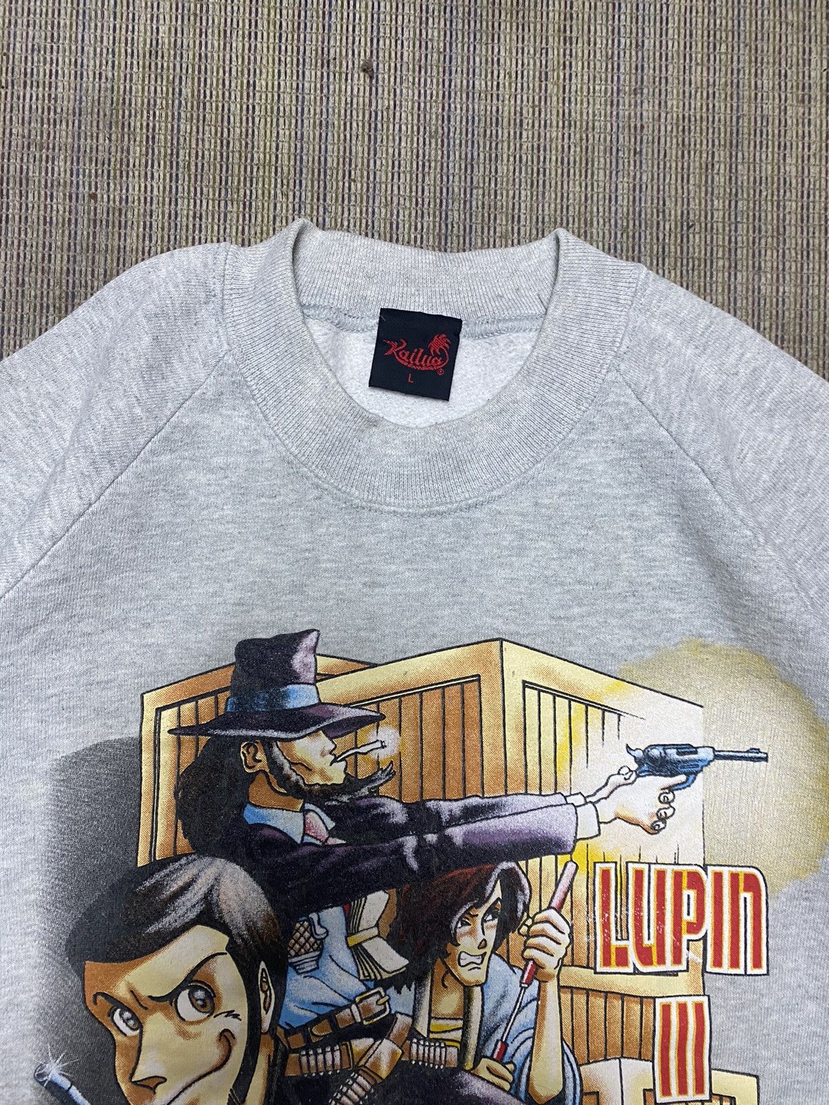 Vintage Lupin 90s crewneck by kailua Size US M / EU 48-50 / 2 - 2 Thumbnail