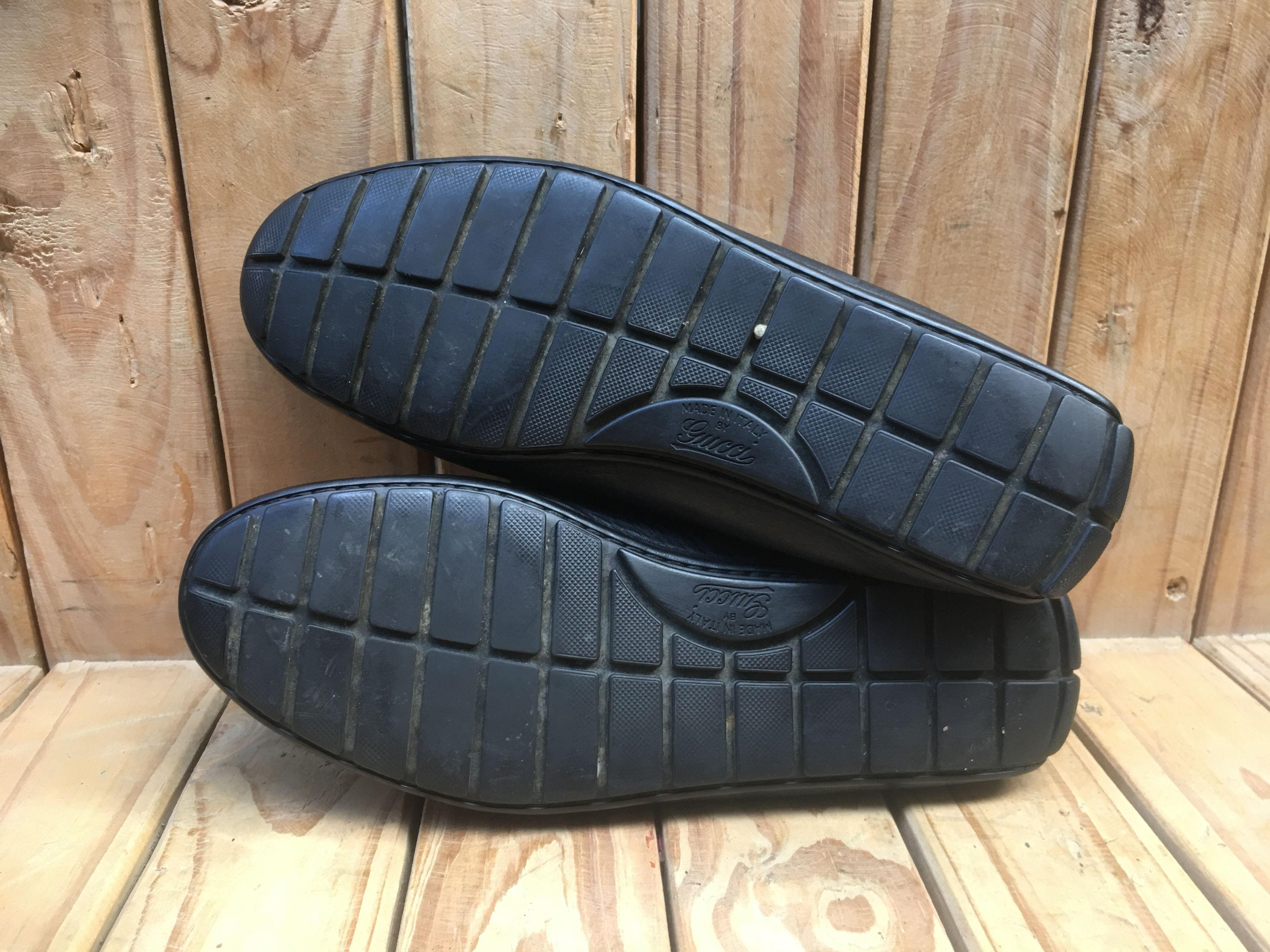 Gucci Gucci 322929 GG Black Men’s Leather Loafers UK 6.5 Size US 7 / EU 40 - 8 Thumbnail