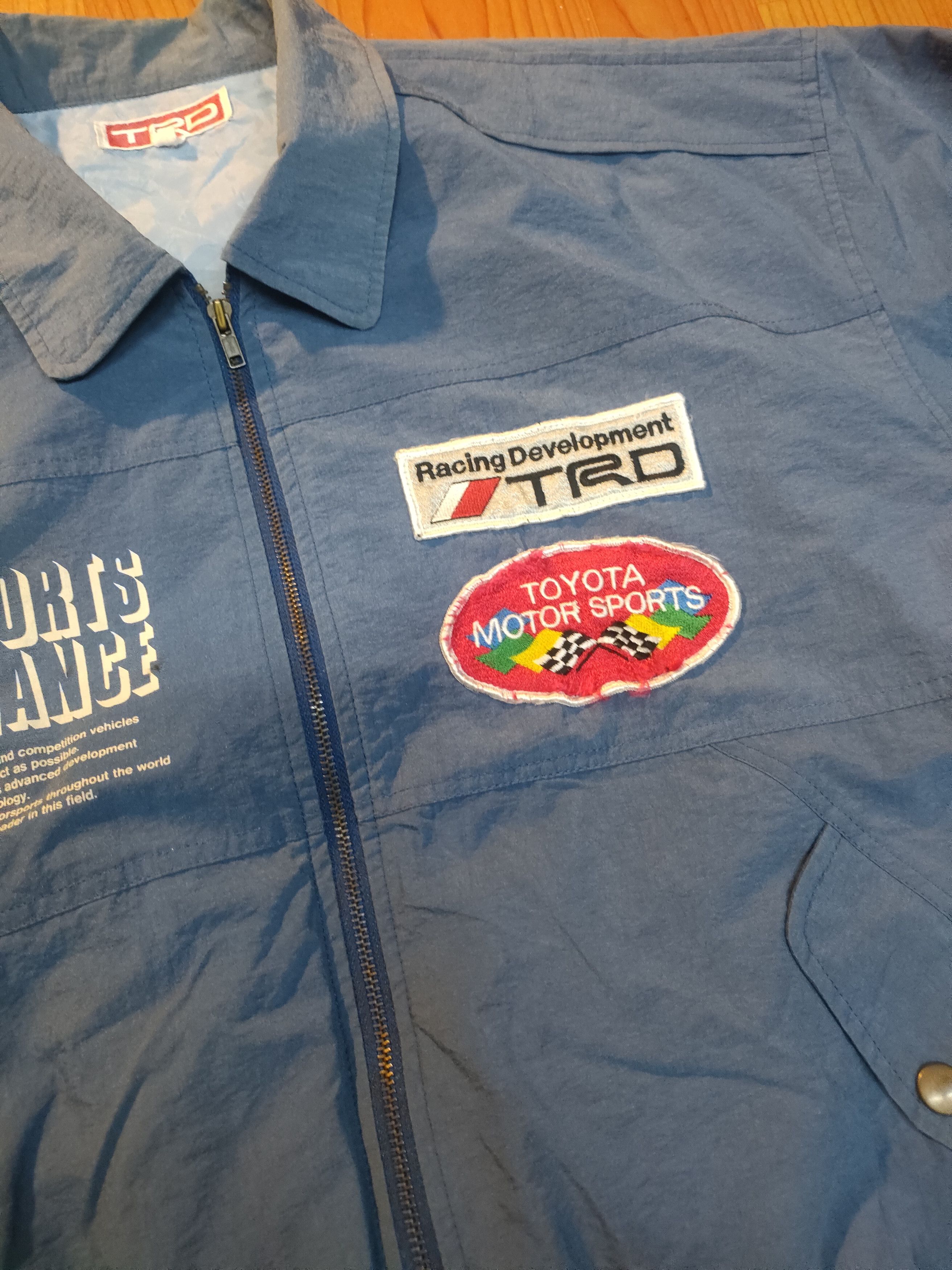 Vintage Vintage TRD Racing Bomber Jacket Size US L / EU 52-54 / 3 - 5 Thumbnail