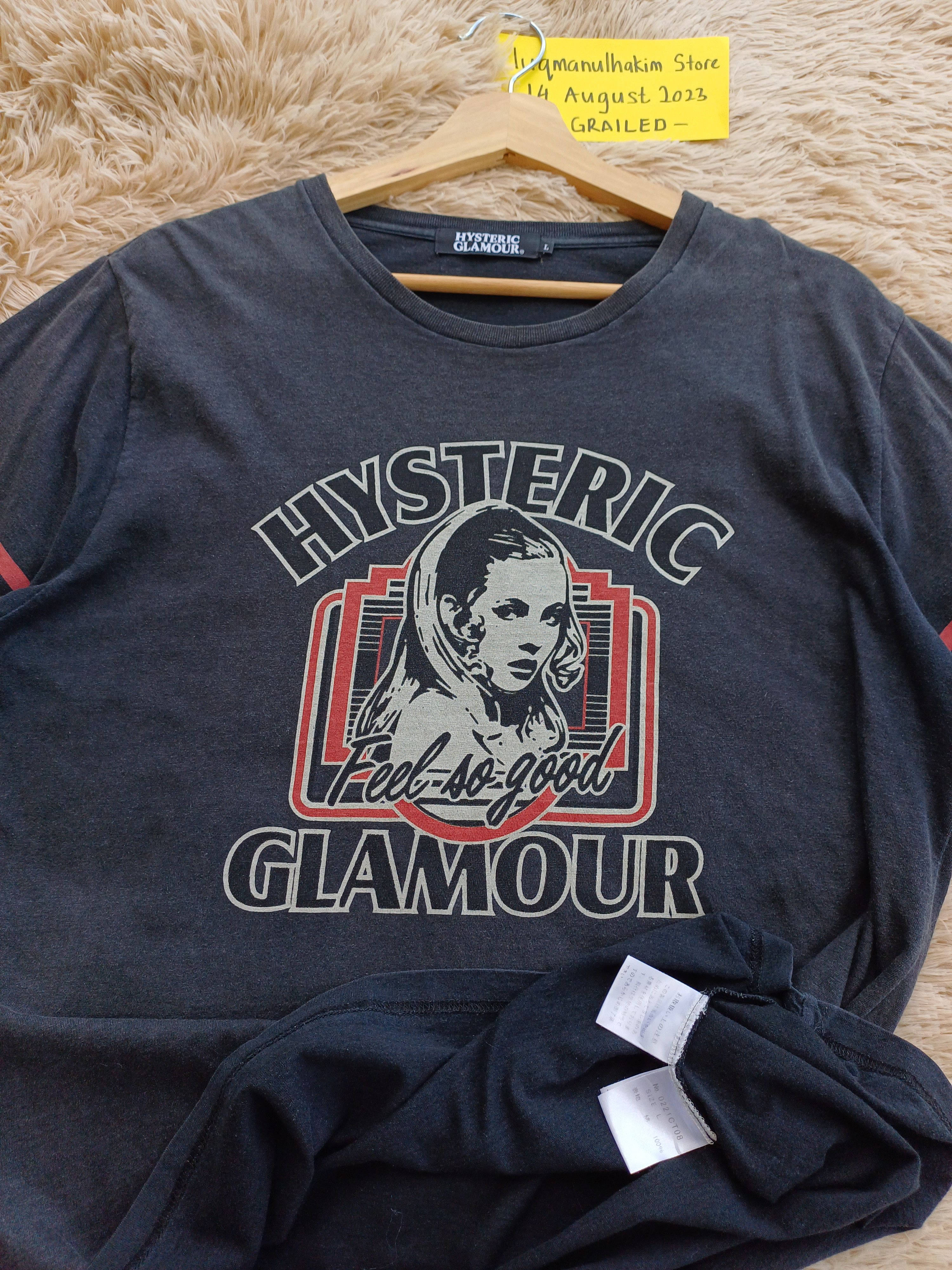 Hysteric Glamour Rare Vintage Hysteric Glamour Feel So Good Tshirt Size L / US 10 / IT 46 - 7 Thumbnail