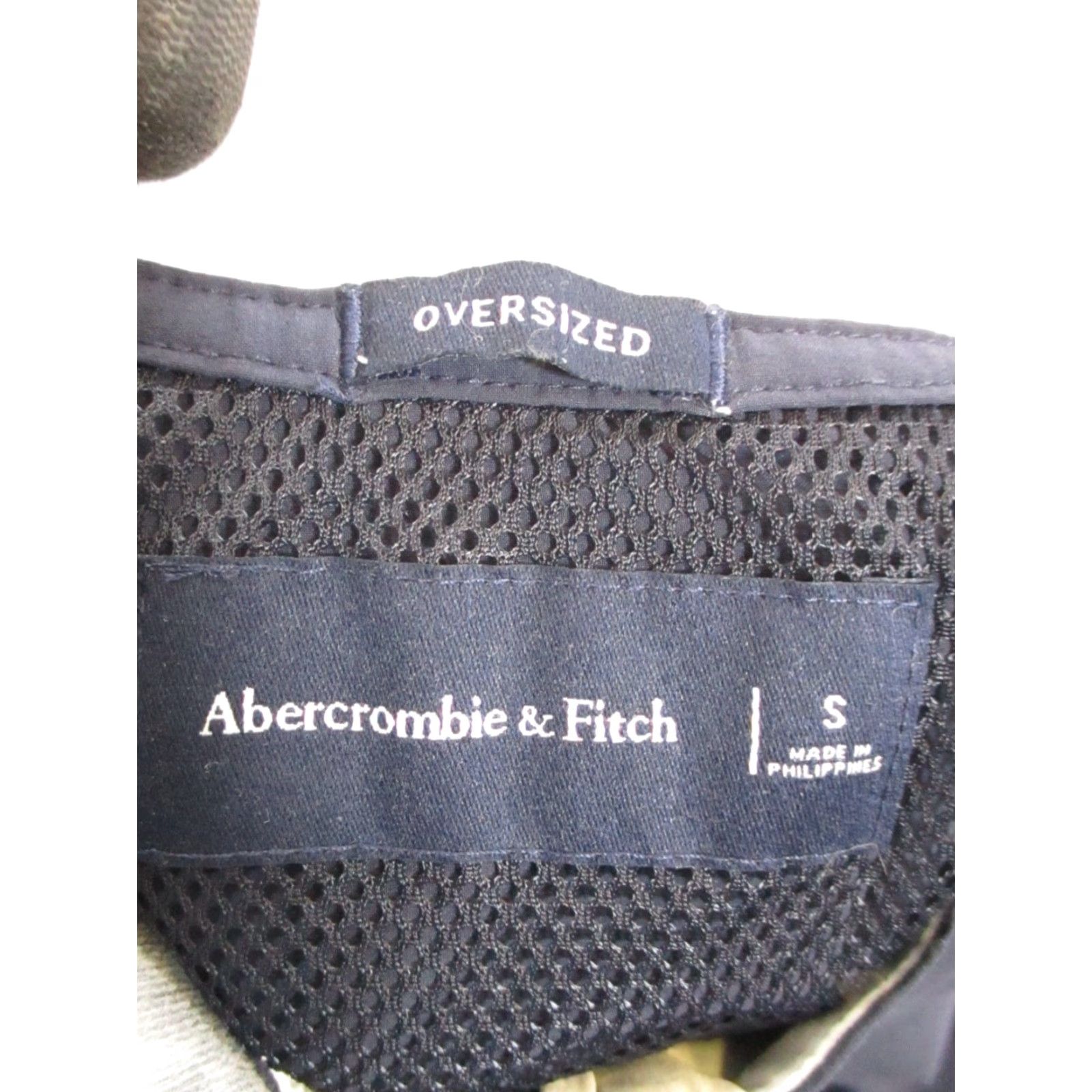 Abercrombie & Fitch Abercrombie & Fitch Jacket Mens Small Blue Full Zip Oversized Size US S / EU 44-46 / 1 - 3 Thumbnail