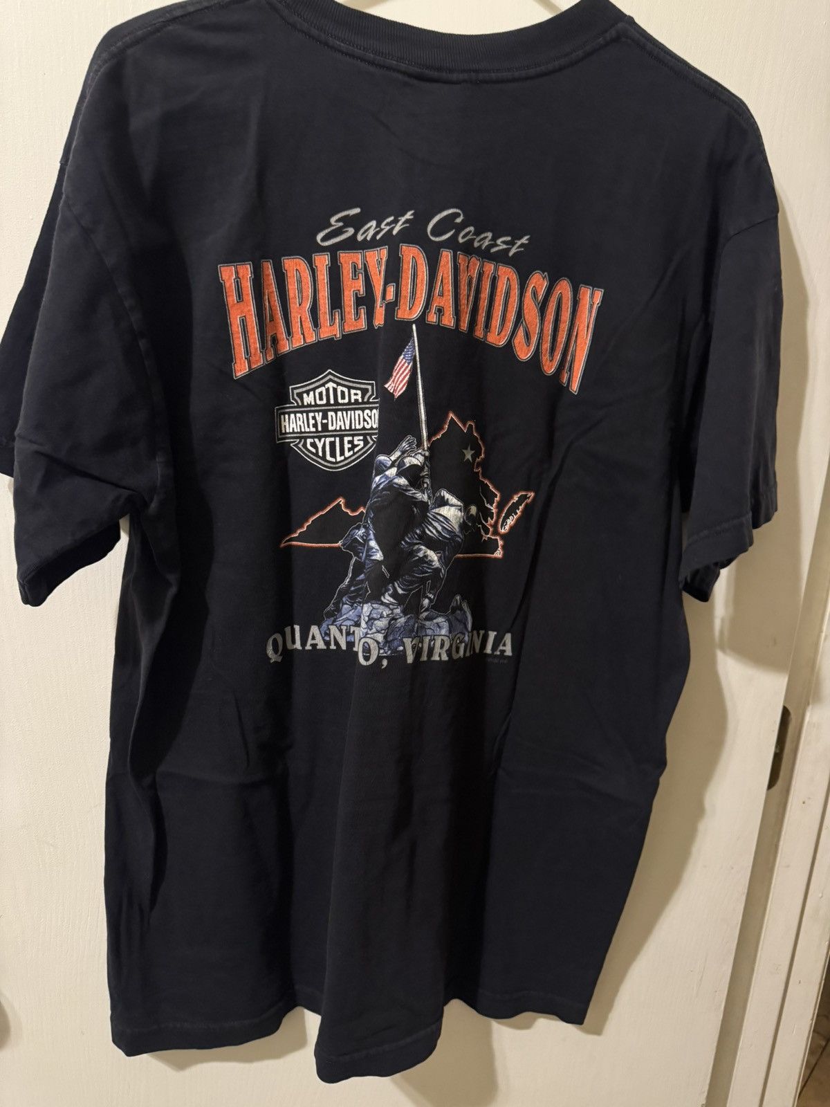 Harley Davidson Y2K Vintage Harley Tee Size US XL / EU 56 / 4 - 1 Thumbnail