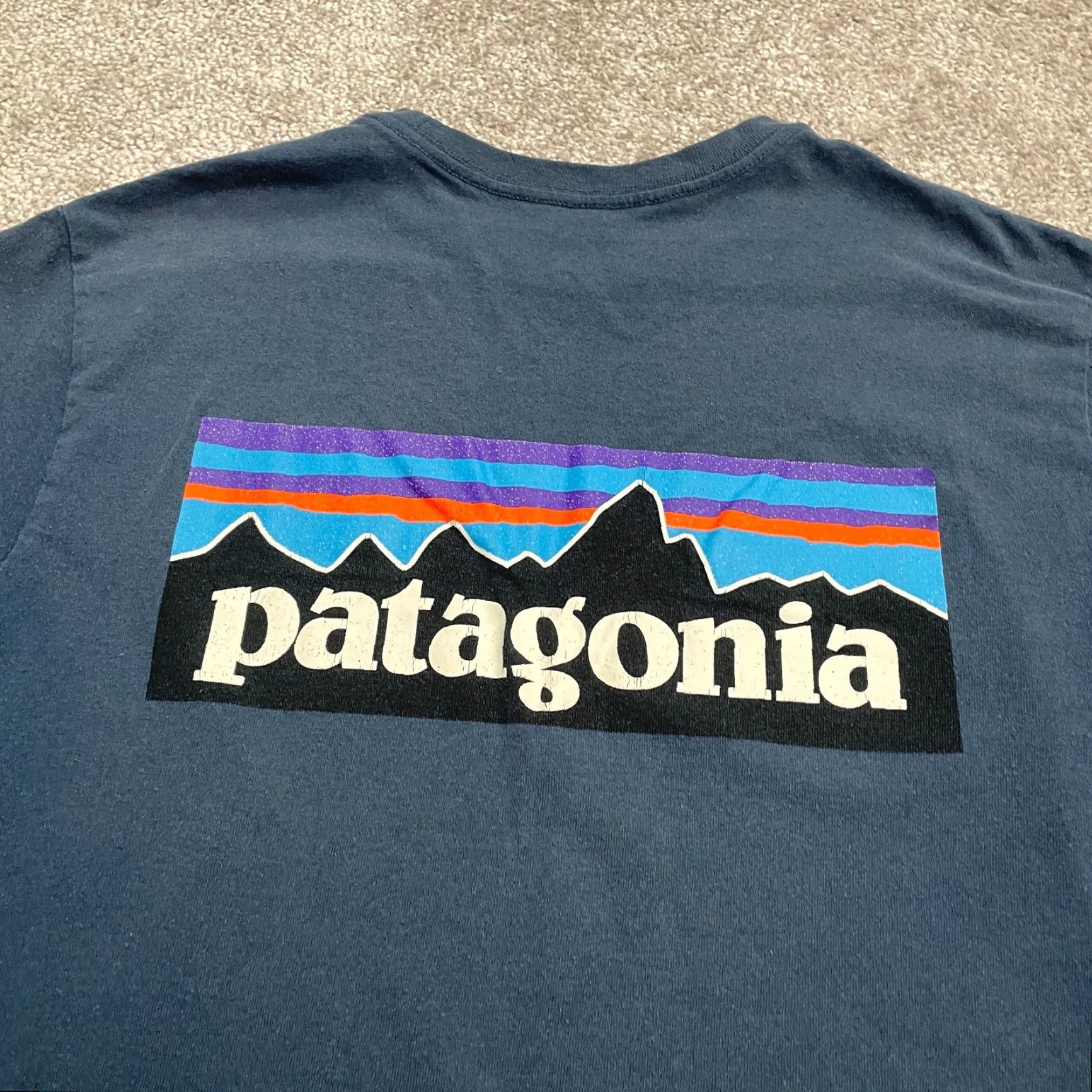 Patagonia Patagonia Responsibili Tee T-Shirt Men Small Blue Short Sleeve Crew Neck Size US S / EU 44-46 / 1 - 4 Thumbnail