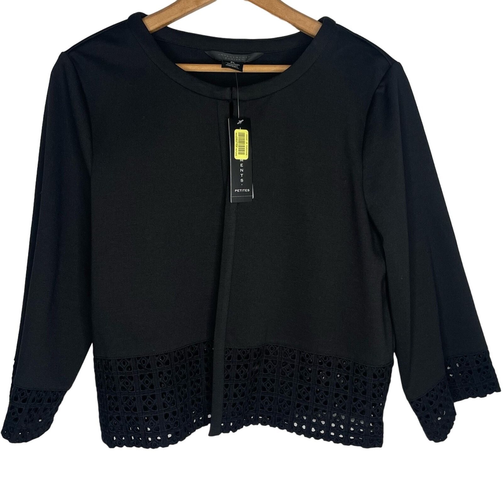 Other NWT Investments Petites Sweater Size L / US 10 / IT 46 - 1 Thumbnail