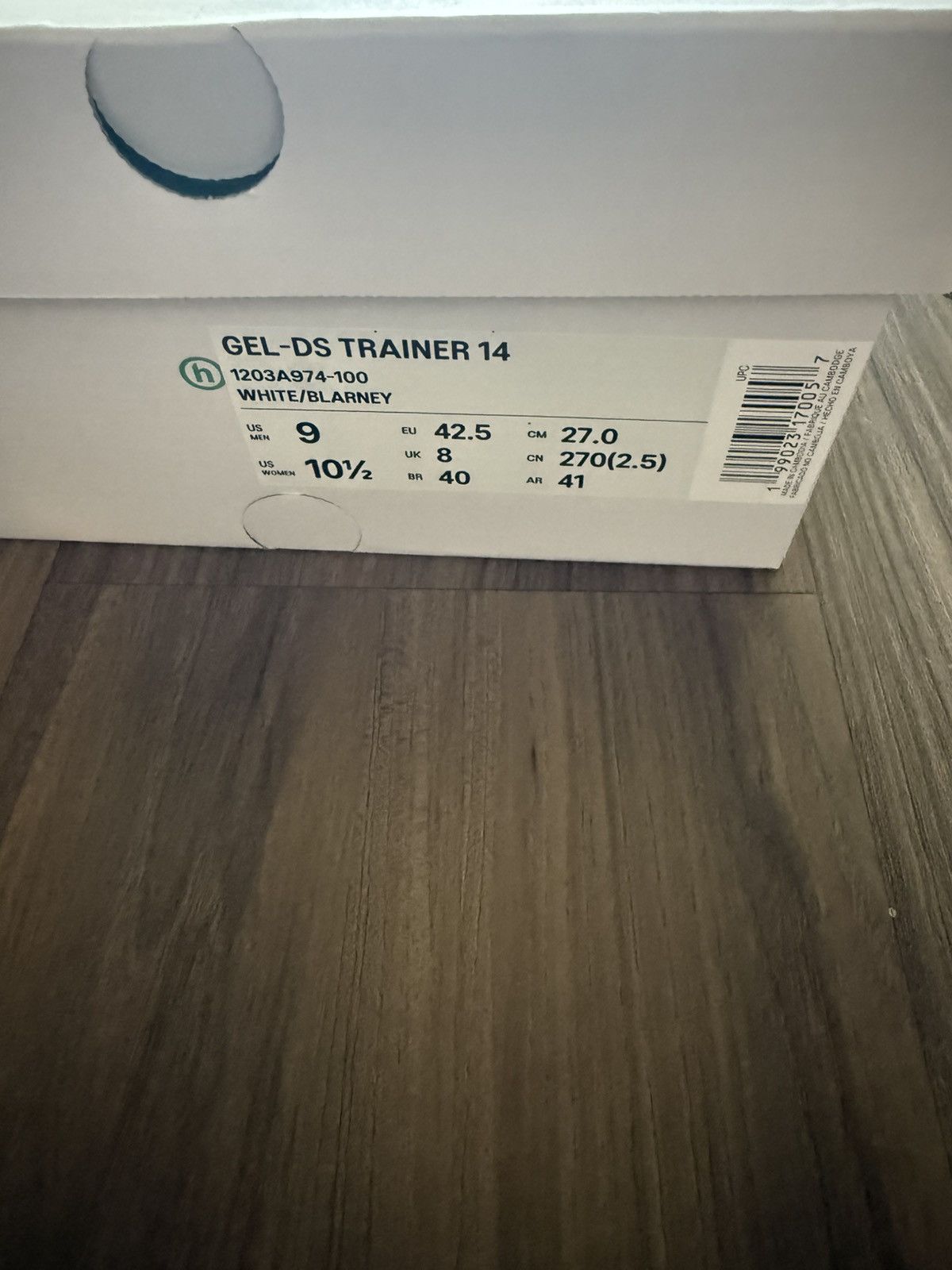 Asics × HIDDEN ASICS x Hidden NY Gel-Venture 6 White Green Silver size 9 Size US 9 / EU 42 - 8 Thumbnail