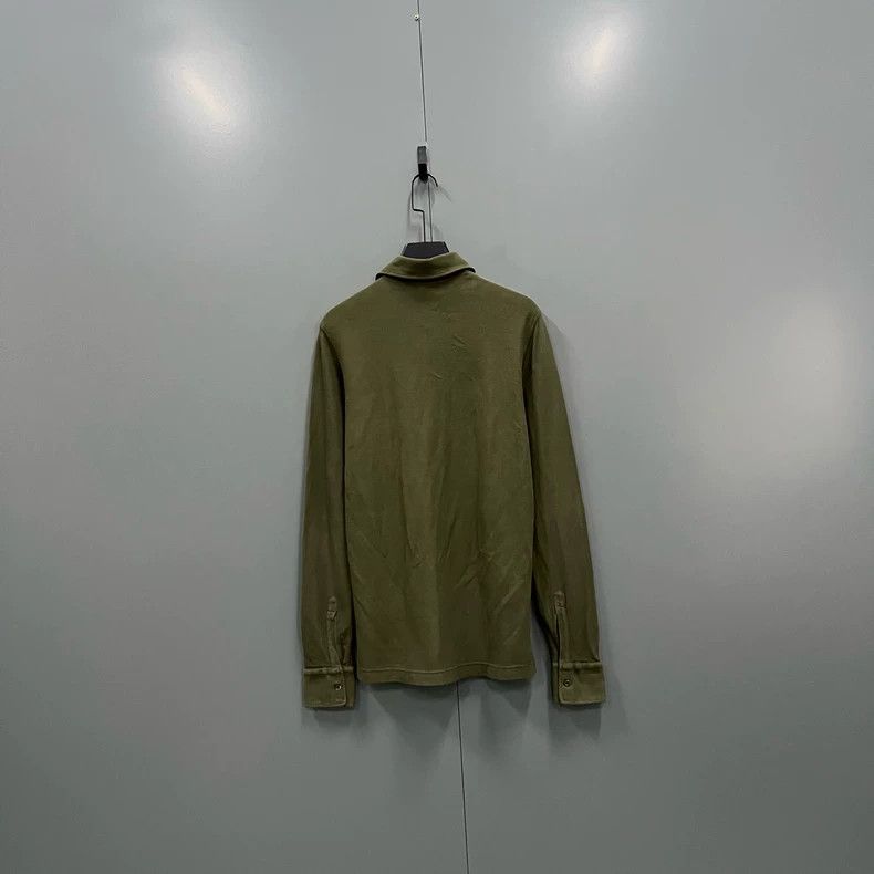 Loro Piana Loro Piana Military green polo collar long sleeves Size US XS / EU 42 / 0 - 2 Thumbnail