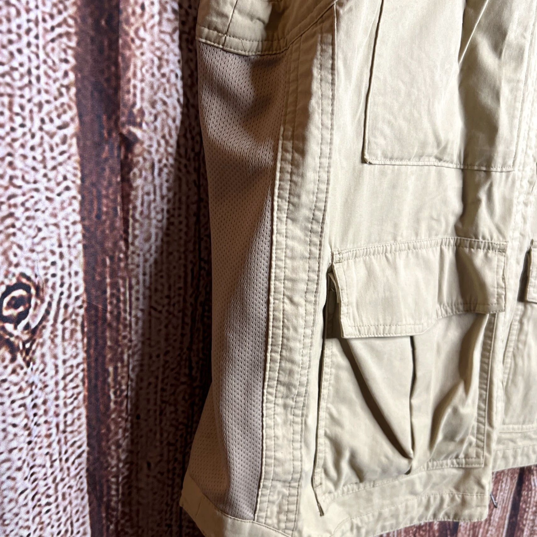CO Duluth Trading Co Mens Vest Full Zip Size XL Pockets Hiking Fishing Cargo All Seasons Brown Durable Canvas Jacket/Coat Mid-Length Size US XL / EU 56 / 4 - 3 Thumbnail