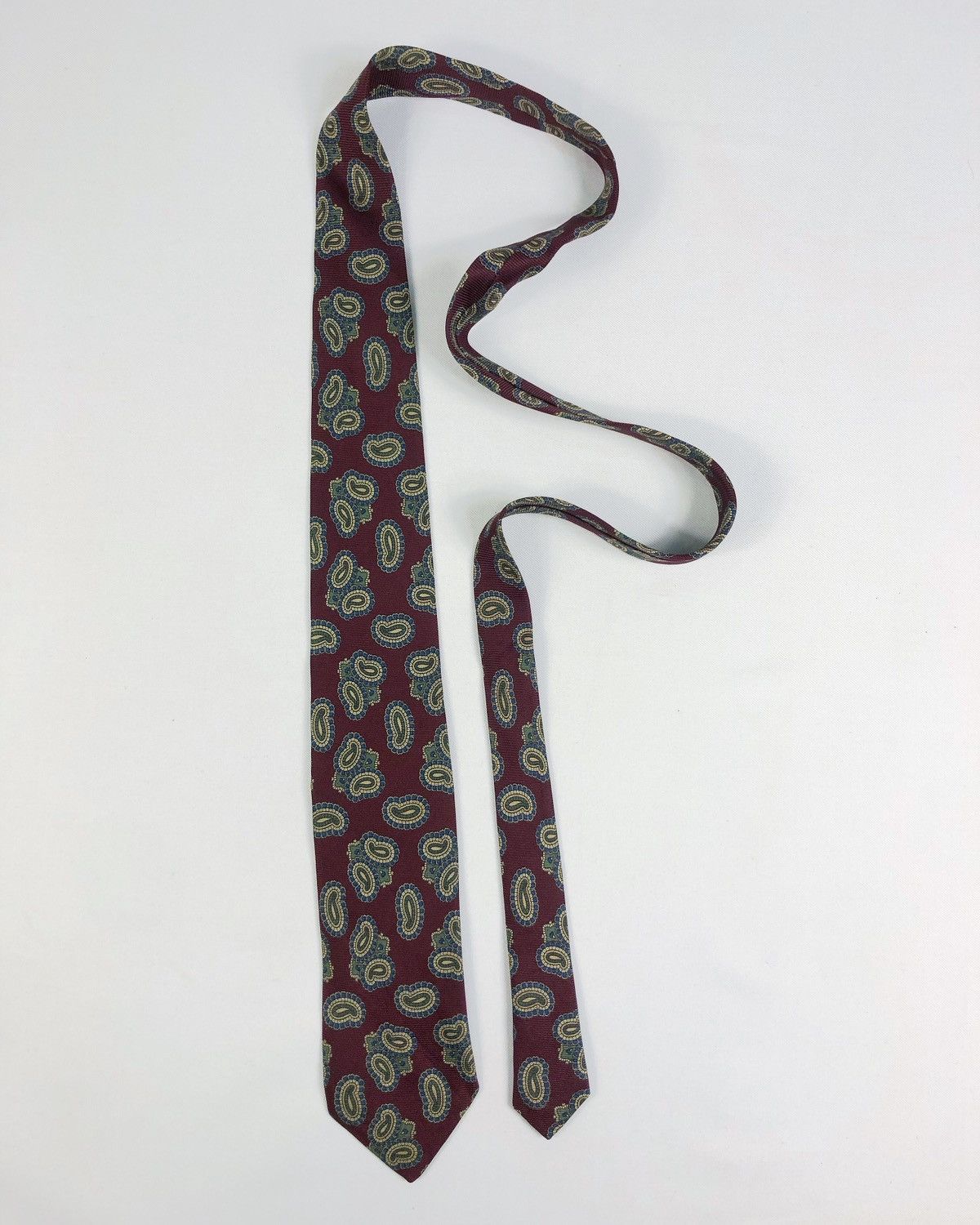 Polo Ralph Lauren Rare Vintage Polo Ralph Lauren Paisley Silk Tie Size ONE SIZE - 2 Thumbnail