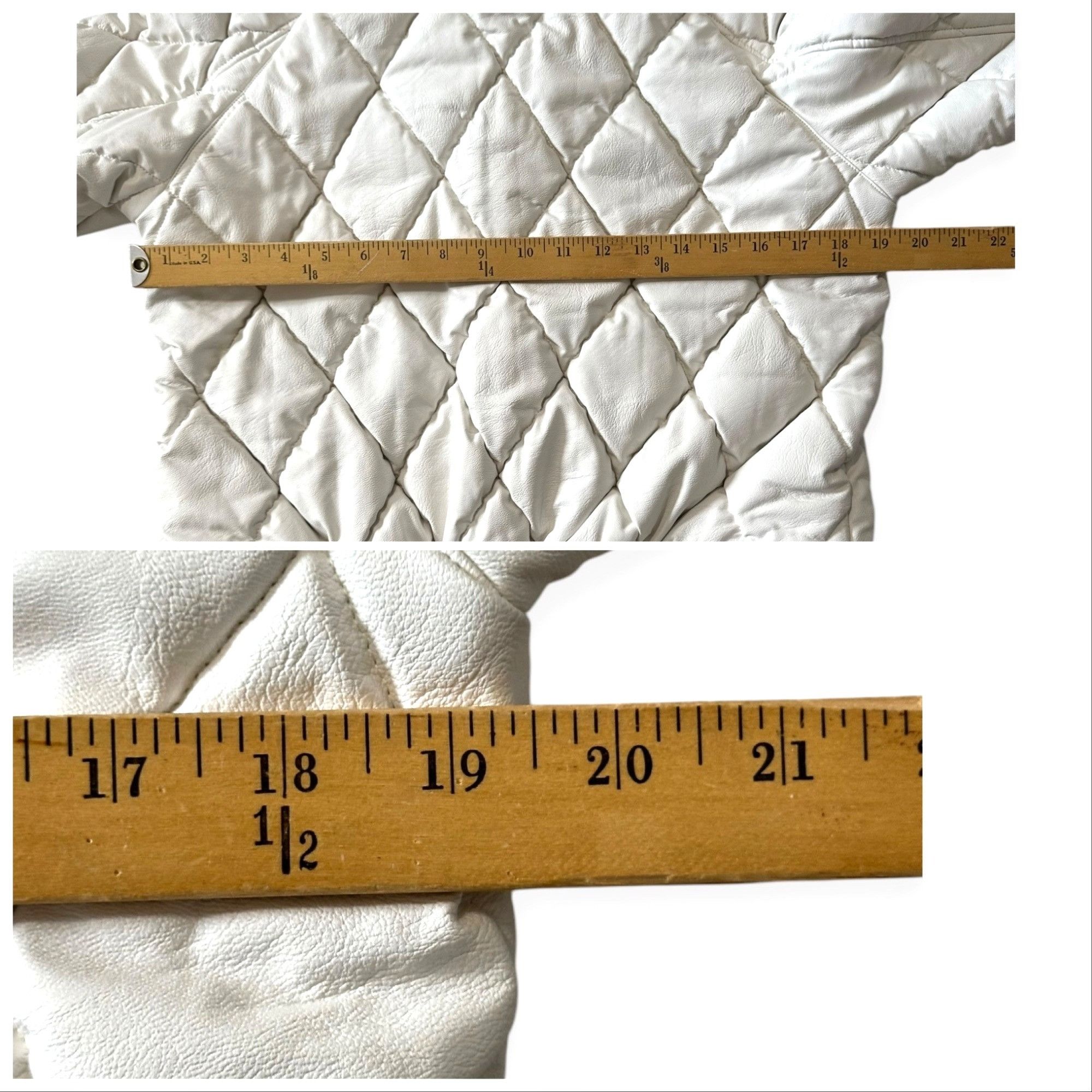 Rta RtA Louisa Vegan Leather Jacket, White, Size S, White, New w Size S / US 4 / IT 40 - 14 Thumbnail