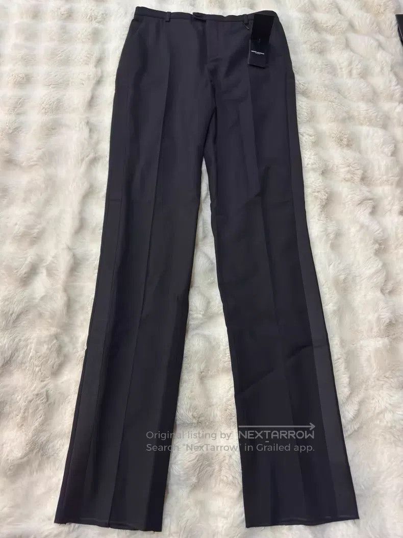 Saint Laurent Paris Saint Laurent Paris Dark Pattern Men's Smoking Pants Trous Size US 30 / EU 46 - 1 Thumbnail