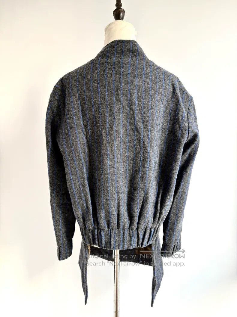 Vivienne Westwood Vivienne Westwood Vintage Gray Blue Striped Napoleon Overc Size XS / US 0-2 / IT 36-38 - 6 Thumbnail