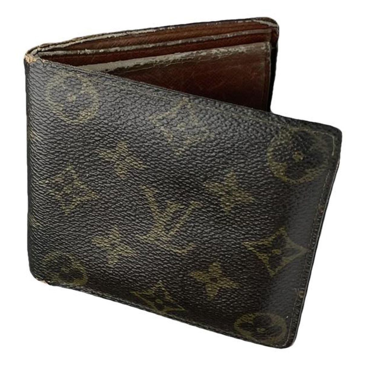 Louis Vuitton Brown Leather Purse Size ONE SIZE - 1 Thumbnail