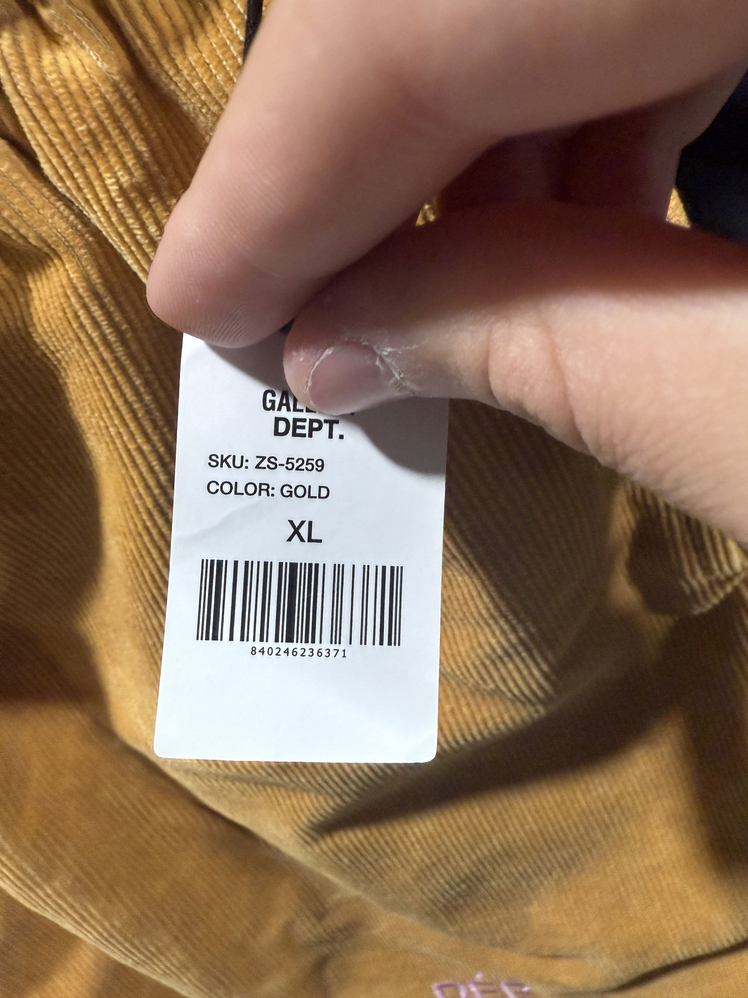 Gallery Dept. Gallery Dept. Corduroy shorts Size US 38 / EU 54 - 4 Thumbnail