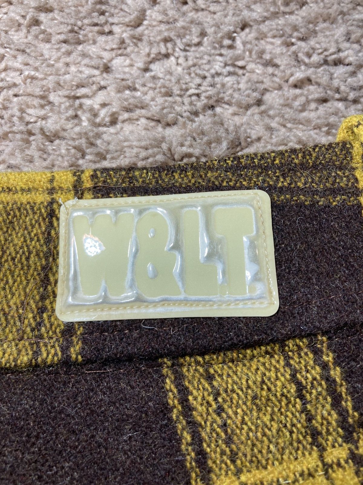 W&LT AW96 W&LT Brown Buffalo Plaid 1996 Wool 90s Beirendonck Wild Size US 36 / EU 52 - 11 Thumbnail