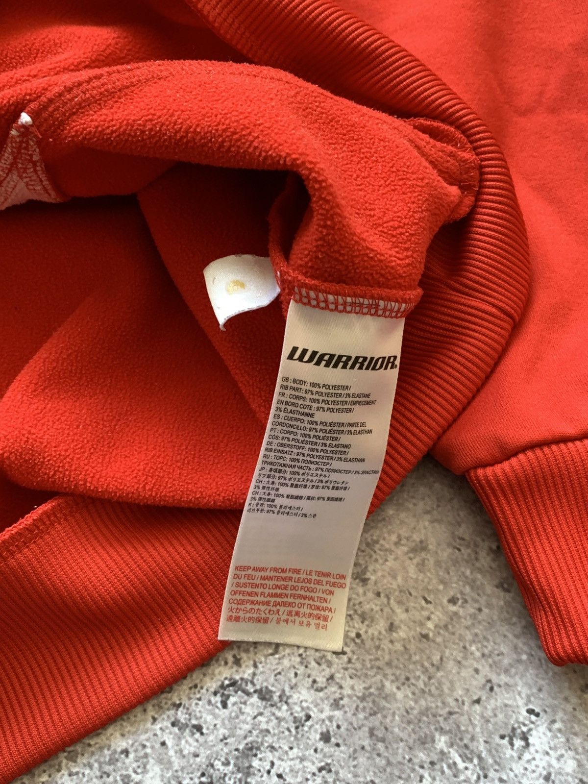 Warrior 🔥LIVERPOOL 2012/13 TRACK TOP SWEATSHIRT WARRIOR SOCCER Size US M / EU 48-50 / 2 - 13 Thumbnail